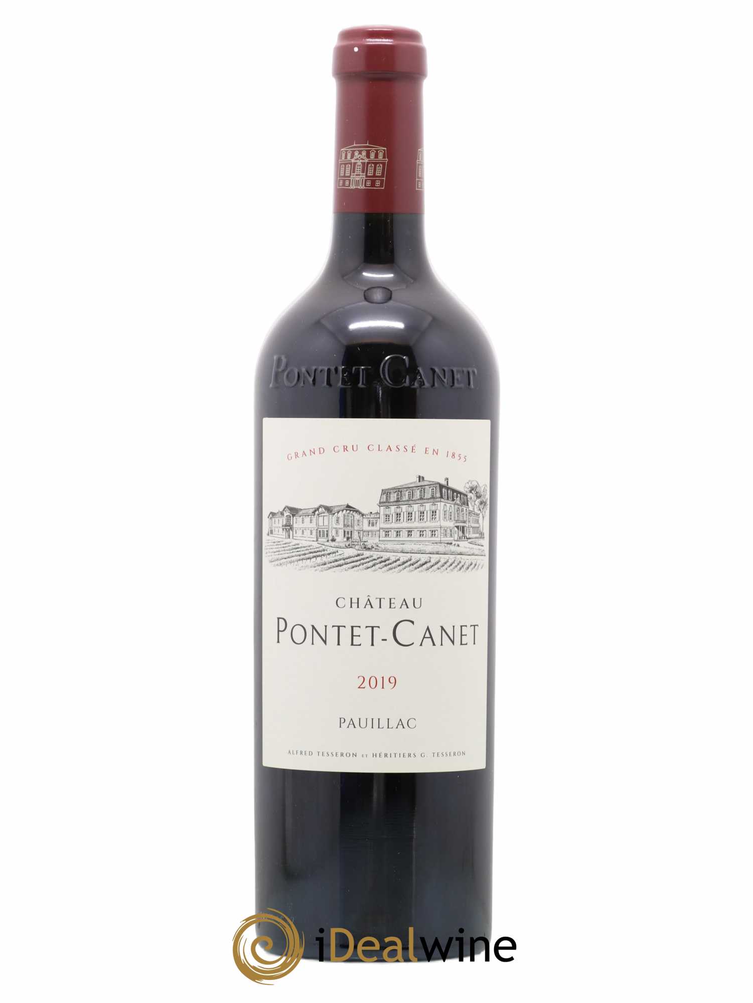 Château Pontet Canet 5ème Grand Cru Classé 2019 - Lot de 1 bouteille - 0