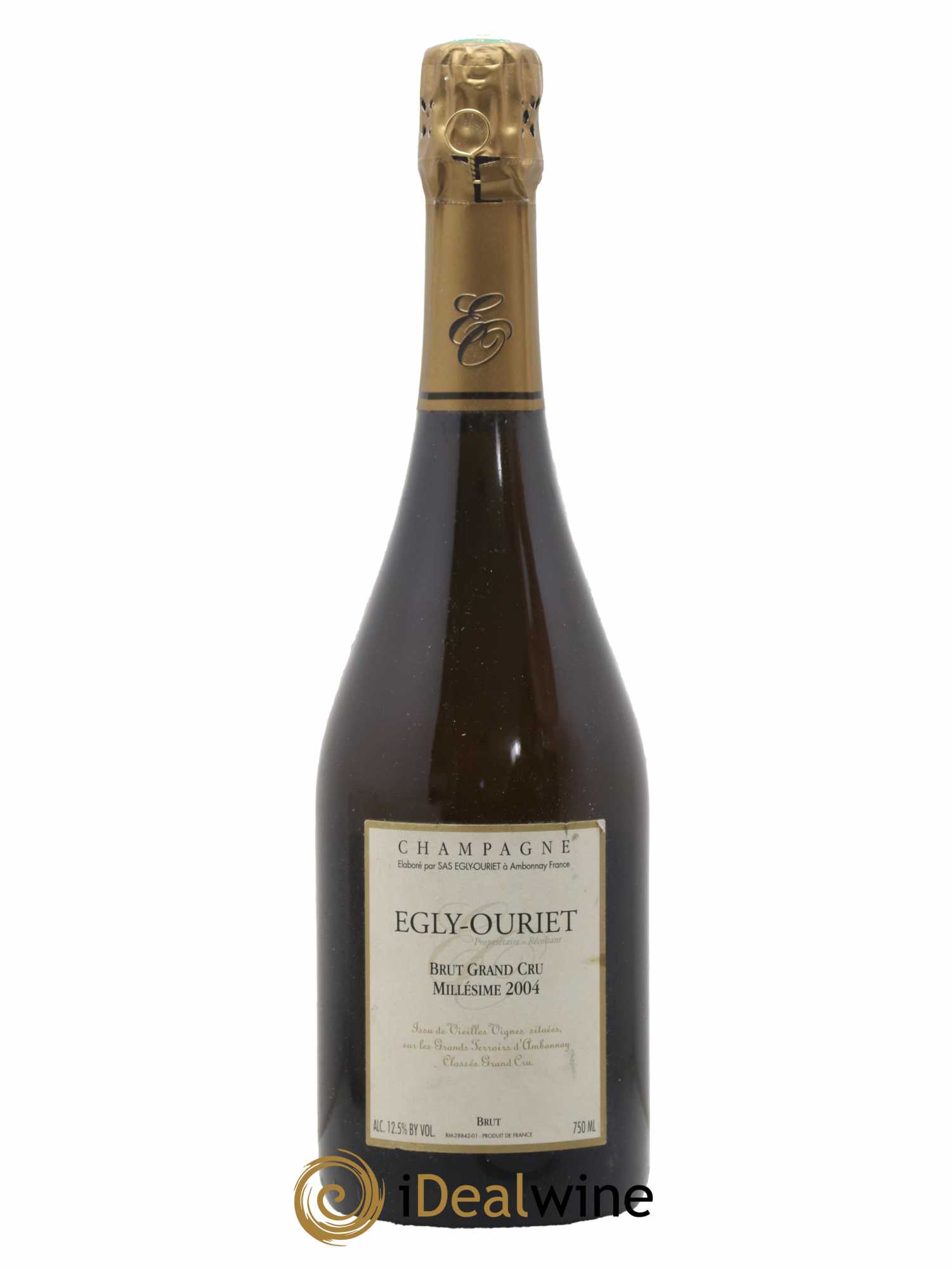 Grand Cru Brut Egly-Ouriet 2004 - Lot de 1 bouteille - 0