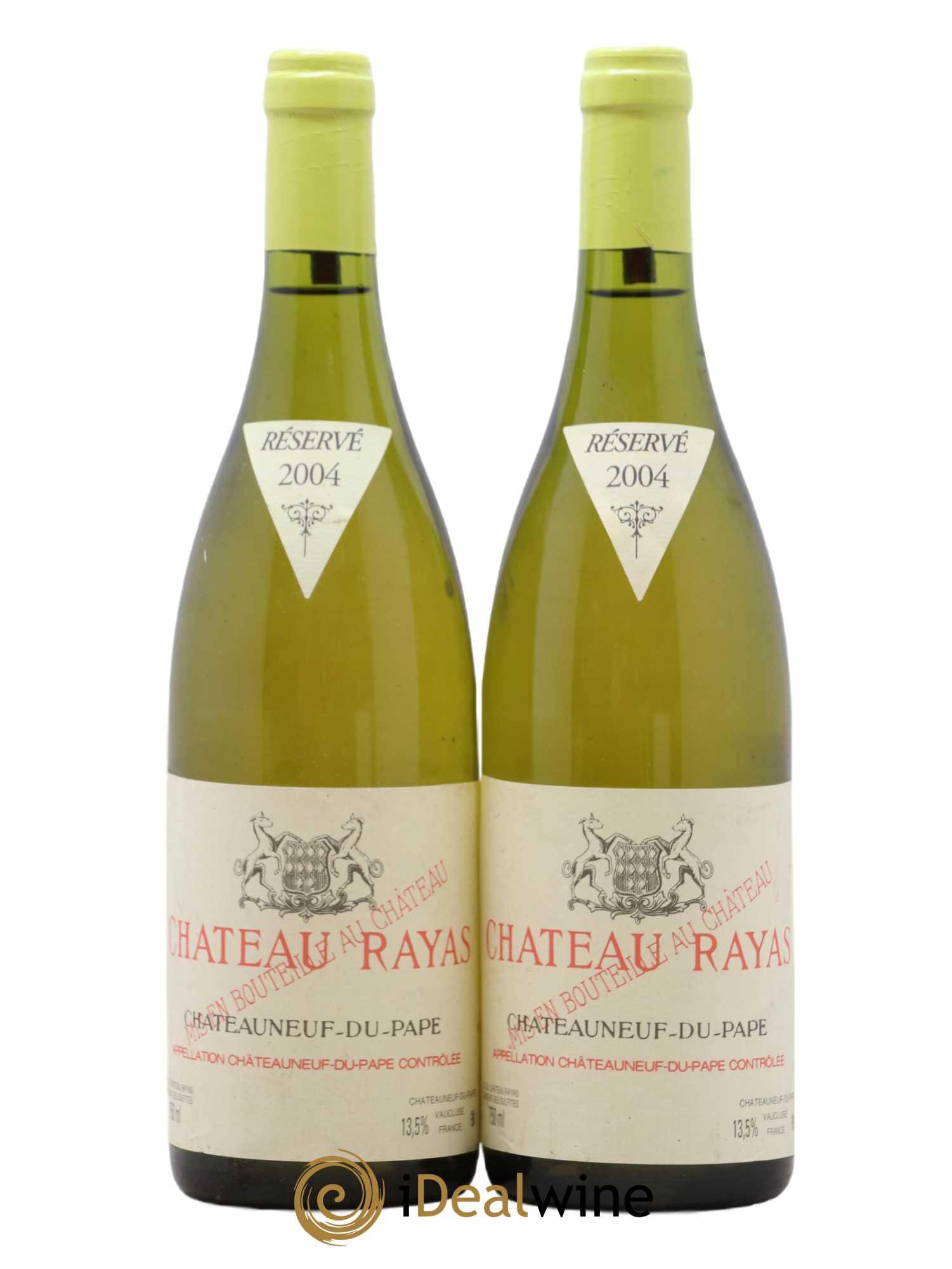 Châteauneuf-du-Pape Château Rayas Emmanuel Reynaud 2004 - Lot de 2 bouteilles - 0