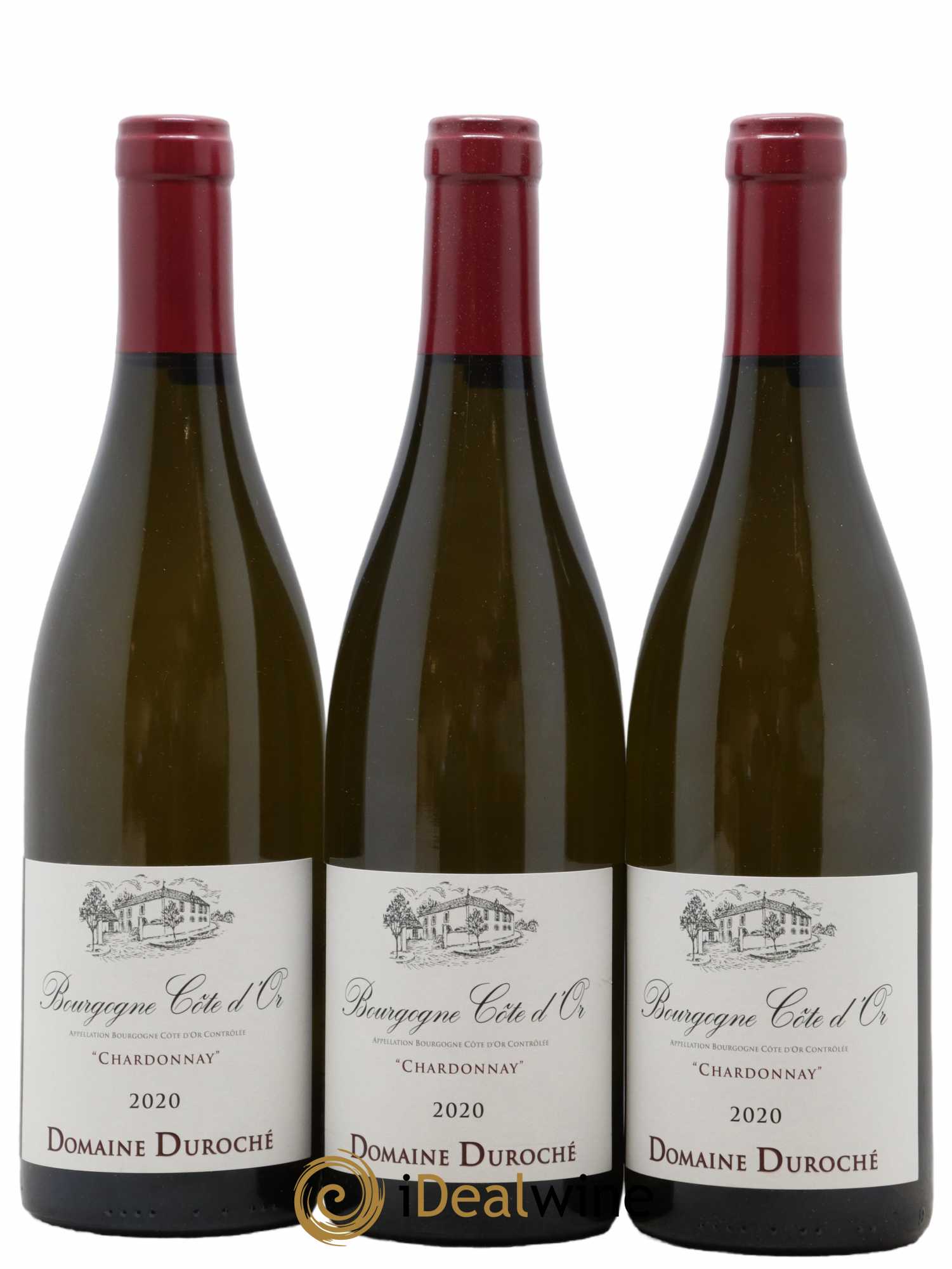 Bourgogne Cote d'Or Duroché 2020 - Lot de 3 bouteilles - 0