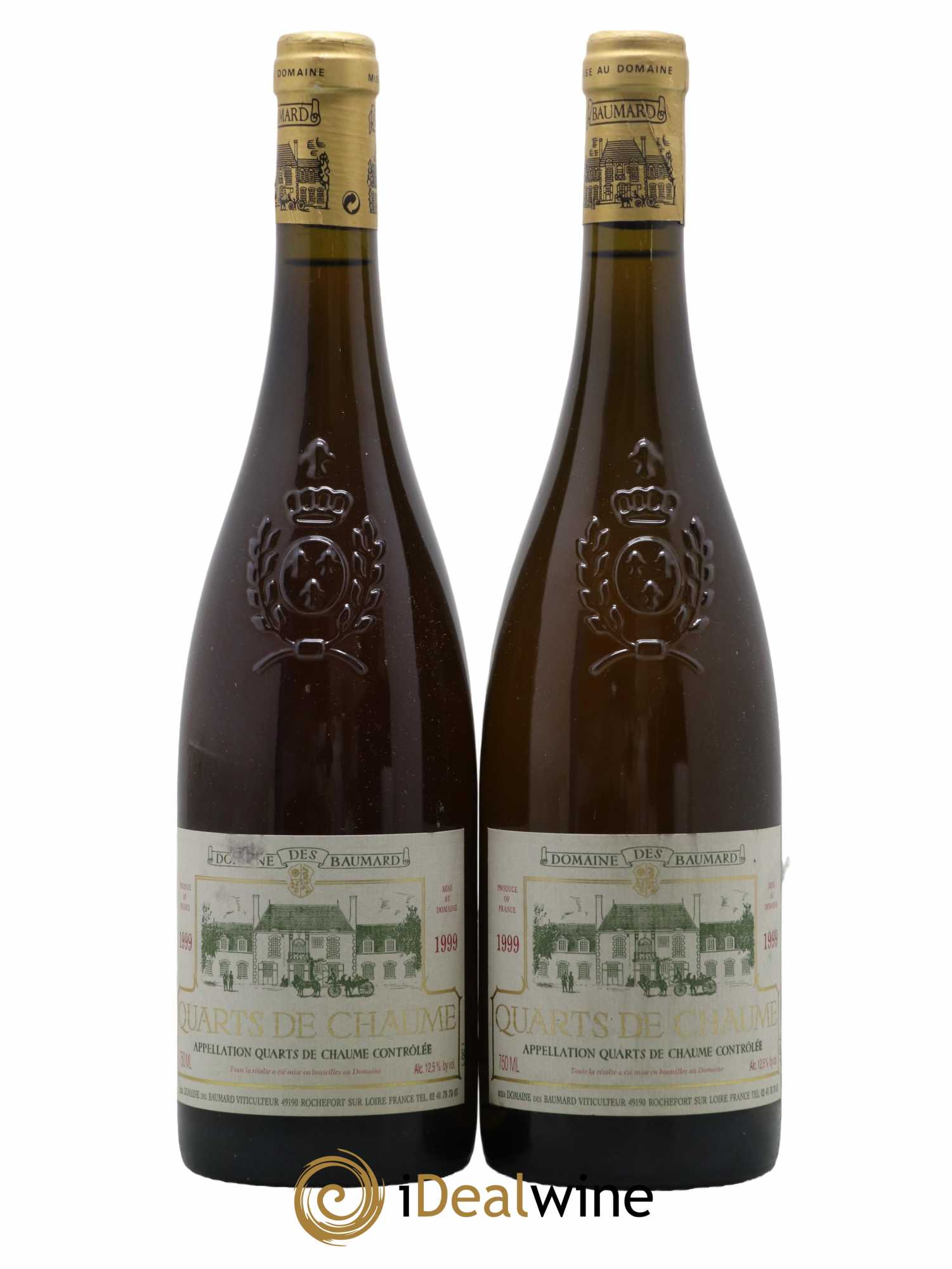 Quarts de Chaume Baumard (Domaine des) 1999 - Lotto di 2 bottiglie - 0