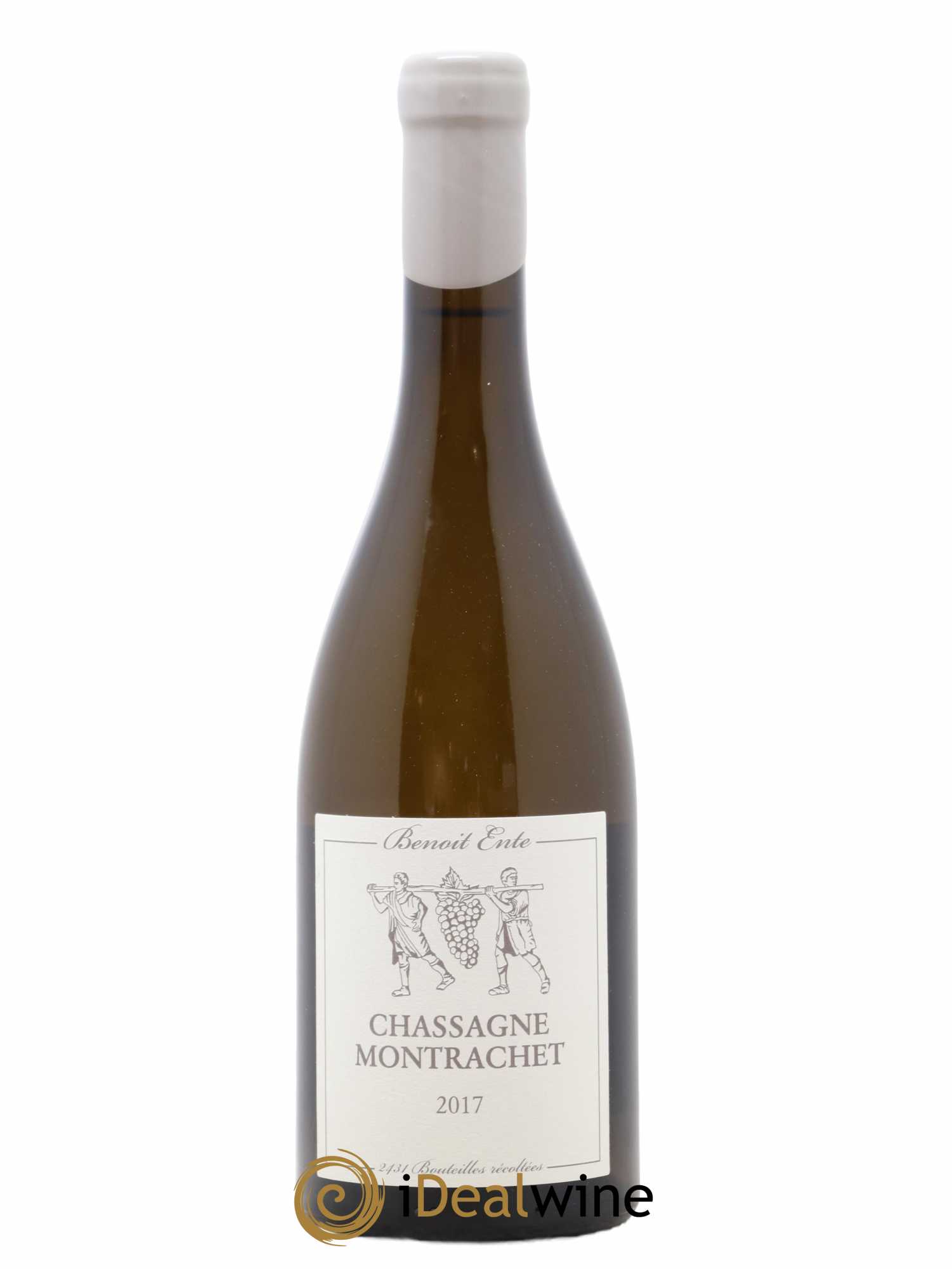 Chassagne-Montrachet Les Houillères Benoit Ente 2017 - Lot de 1 bouteille - 0