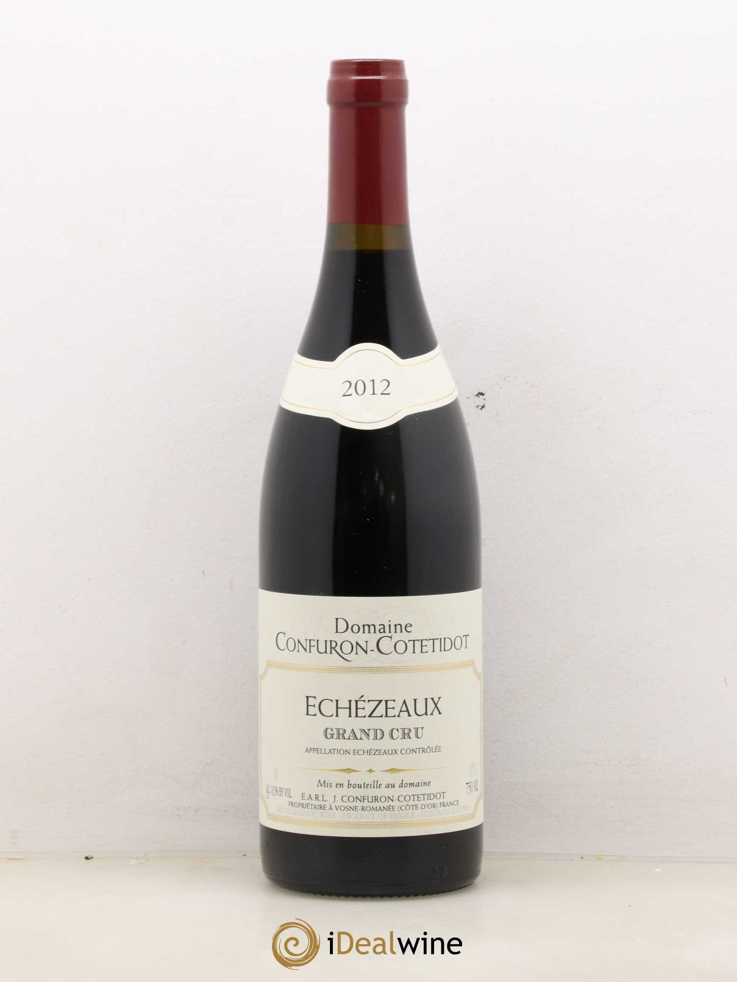 Echezeaux Grand Cru Confuron-Cotetidot 2012 - Lot de 1 bouteille - 0
