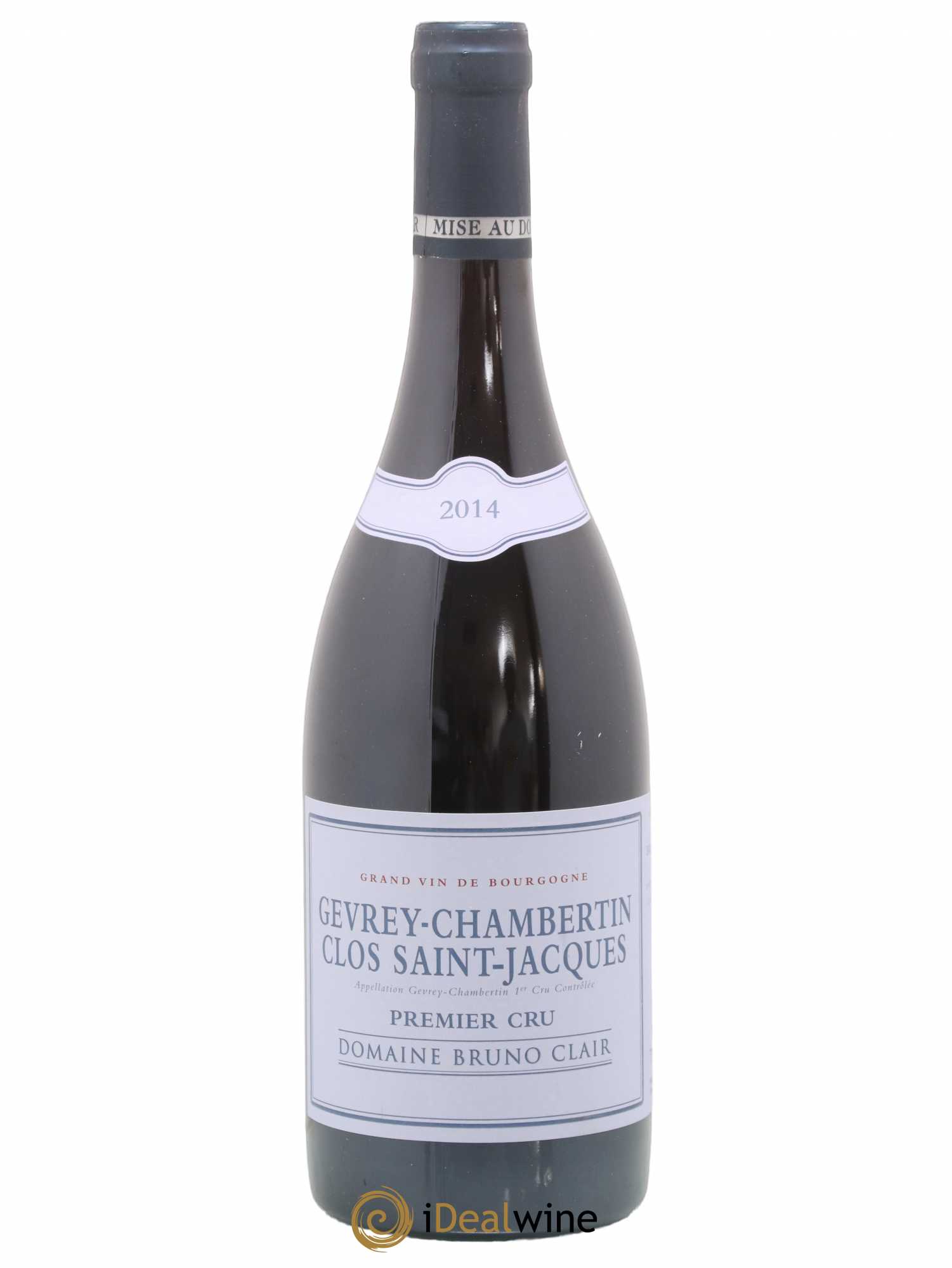 Gevrey-Chambertin 1er Cru Clos Saint-Jacques Bruno Clair (Domaine) 2014 - Lot de 1 bouteille - 0