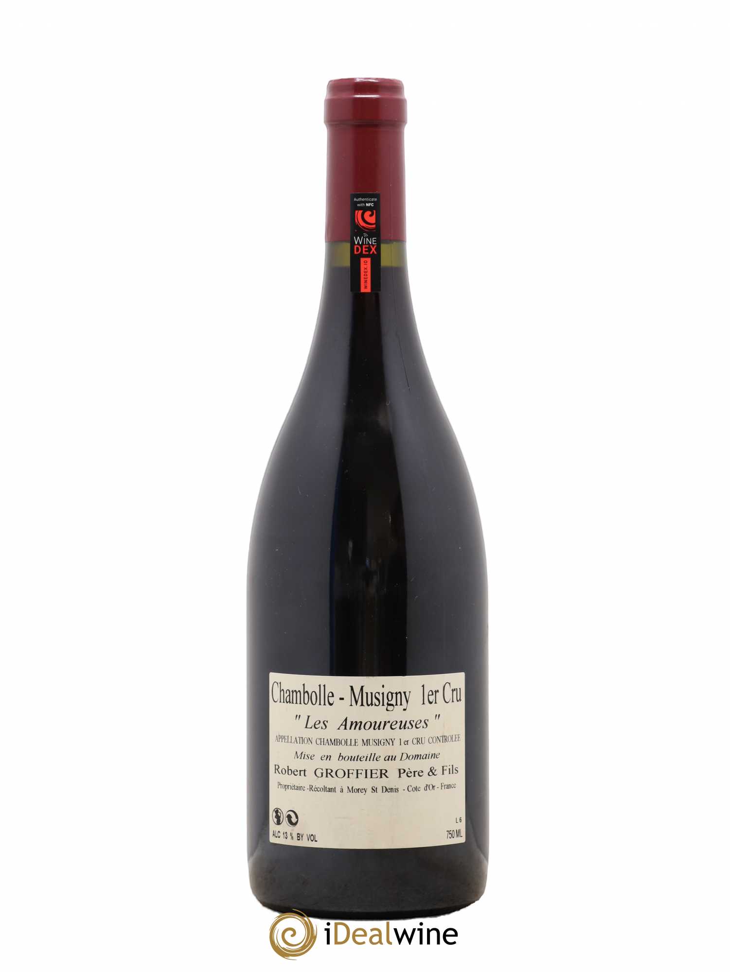 Chambolle-Musigny 1er Cru Les Amoureuses Robert Groffier Père & Fils (Domaine) 2007 - Lot de 1 bouteille - 1