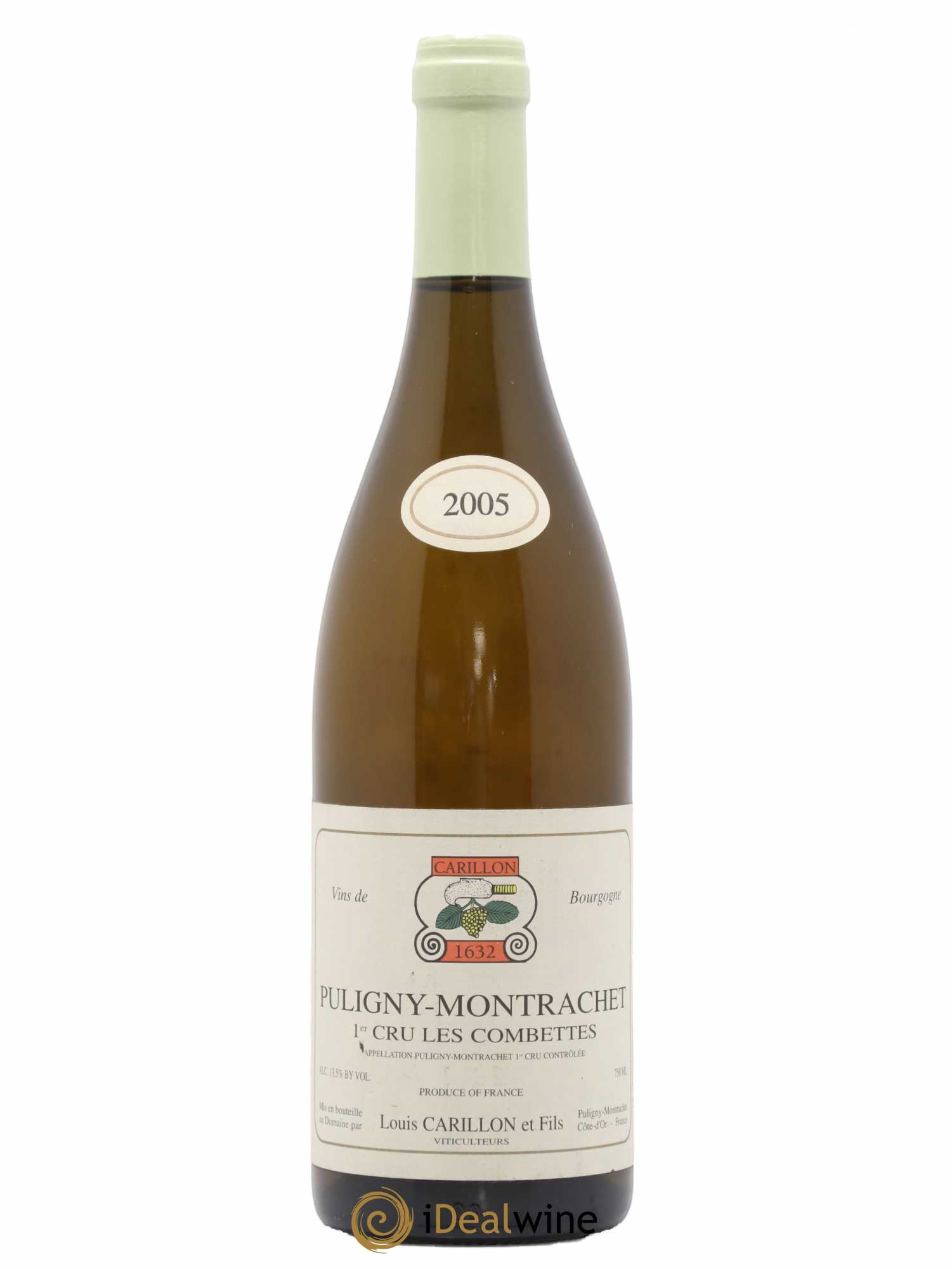 Puligny-Montrachet 1er Cru Les Combettes Louis Carillon & Fils 2005 - Lot de 1 bouteille - 0