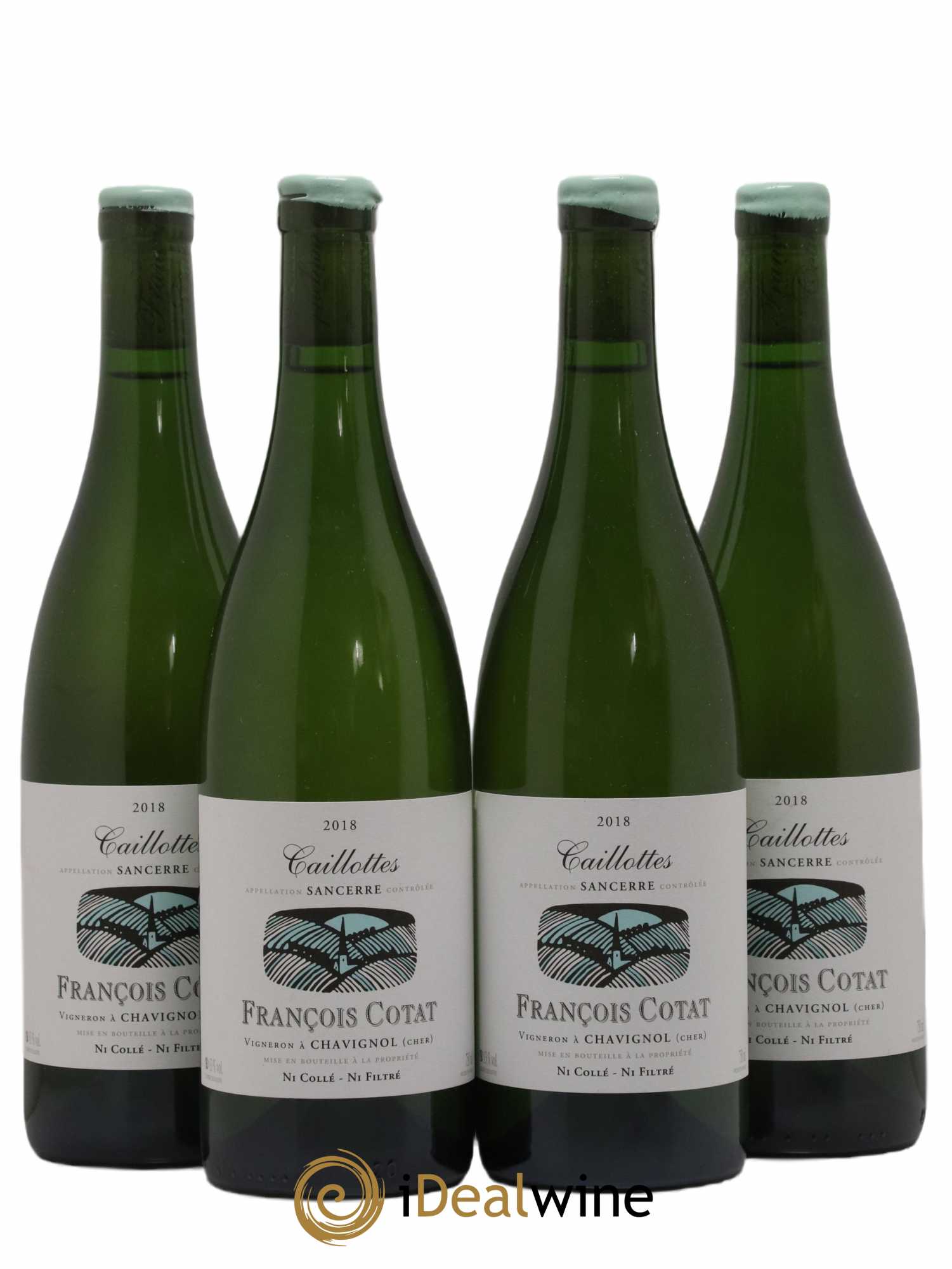 Sancerre Les Caillottes François Cotat 2018 - Lot de 4 bouteilles - 0
