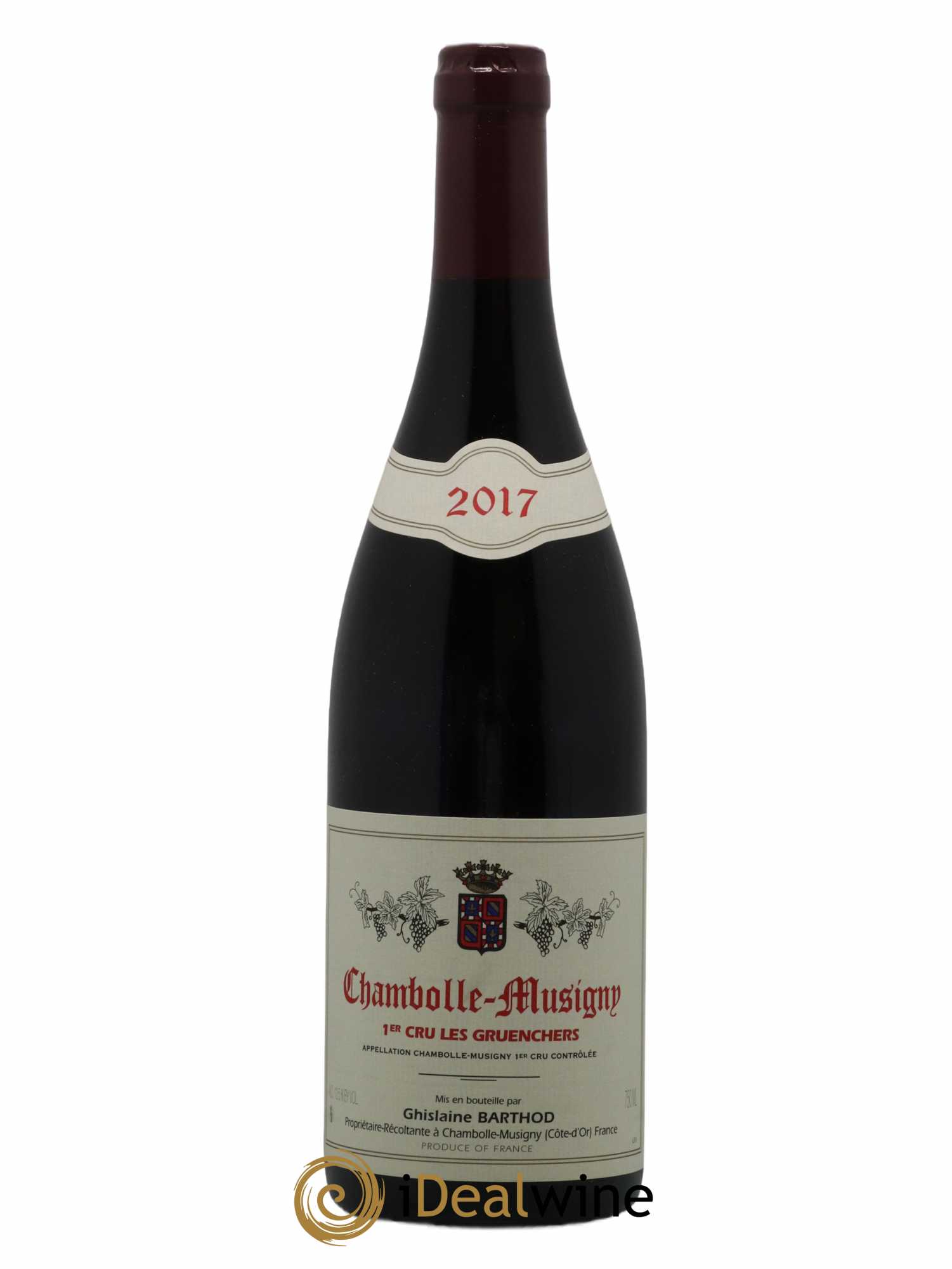 Chambolle-Musigny 1er Cru Les Gruenchers Ghislaine Barthod 2017 - Lot de 1 bouteille - 0