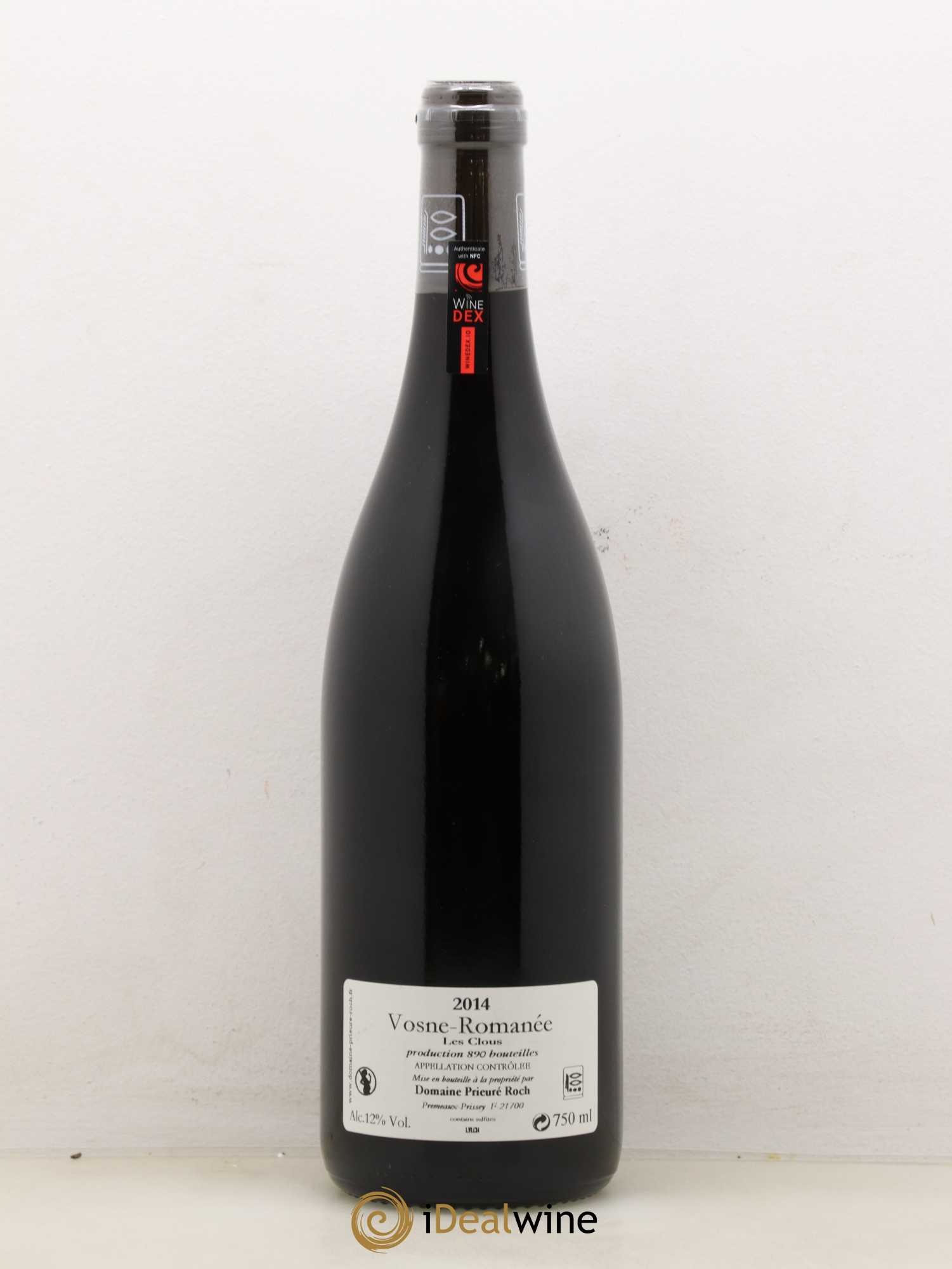 Vosne-Romanée Les Clous Prieuré Roch 2014 - Lot de 1 bouteille - 1