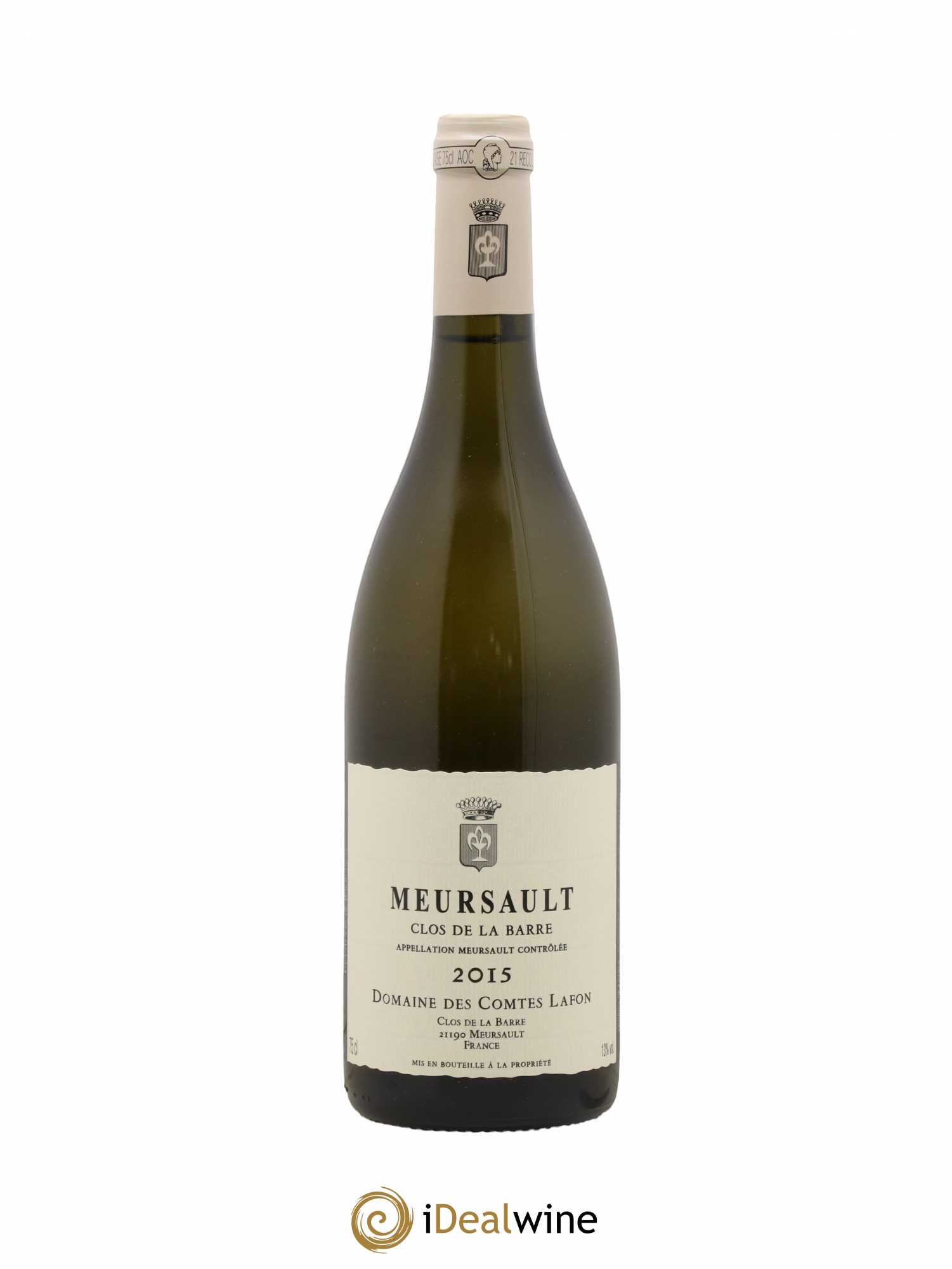 Meursault Clos de la Barre Comtes Lafon (Domaine des) 2015 - Lot de 1 bouteille - 0