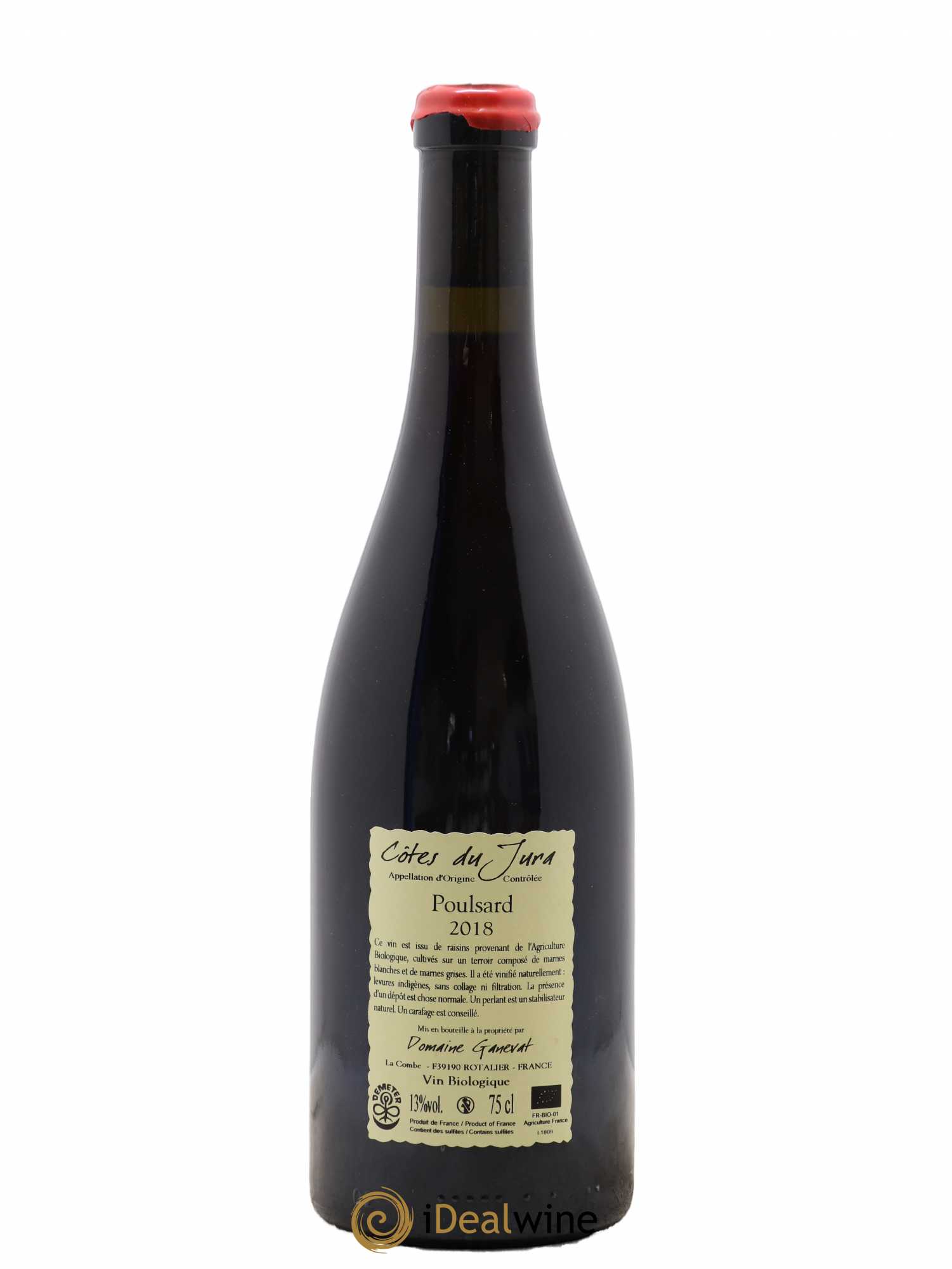 Côtes du Jura Cuvée de l'Enfant Terrible Jean-François Ganevat (Domaine) 2018 - Lot de 1 bouteille - 1