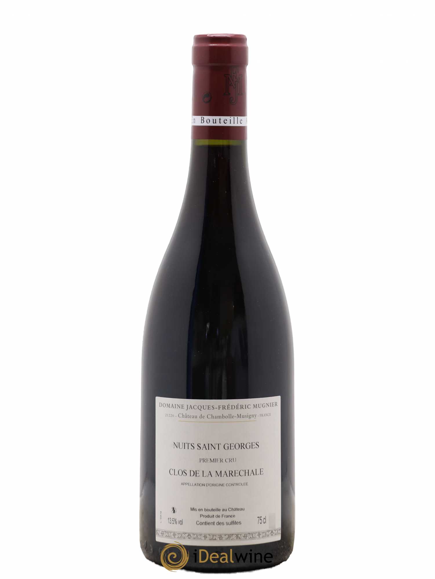 Nuits-Saint-Georges 1er Cru Clos de La Maréchale Jacques-Frédéric Mugnier 2019 - Lot de 1 bouteille - 1