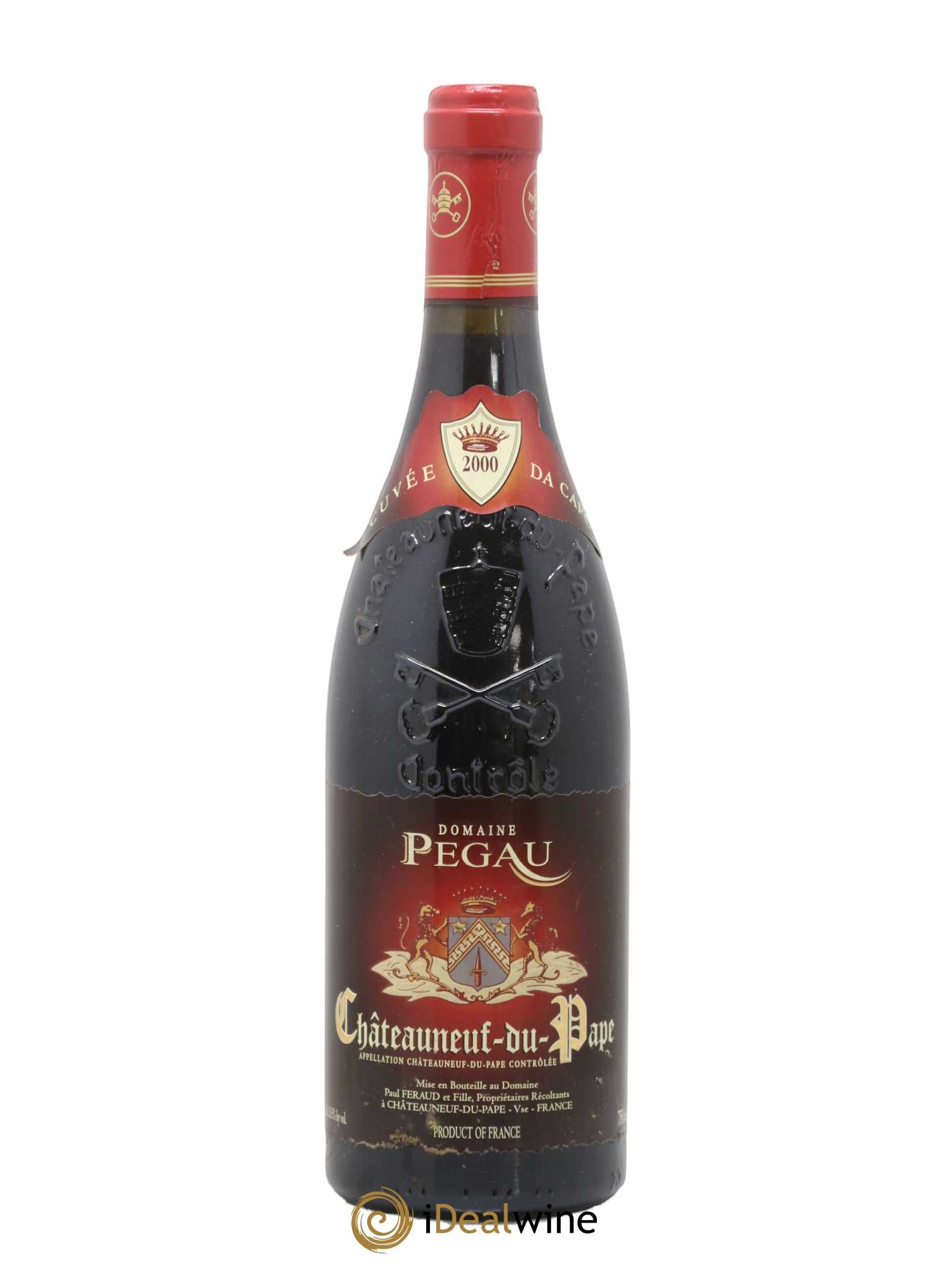 Châteauneuf-du-Pape Domaine du Pégau Cuvée Da Capo Paul et Laurence Féraud 2000 - Lot de 1 bouteille - 0
