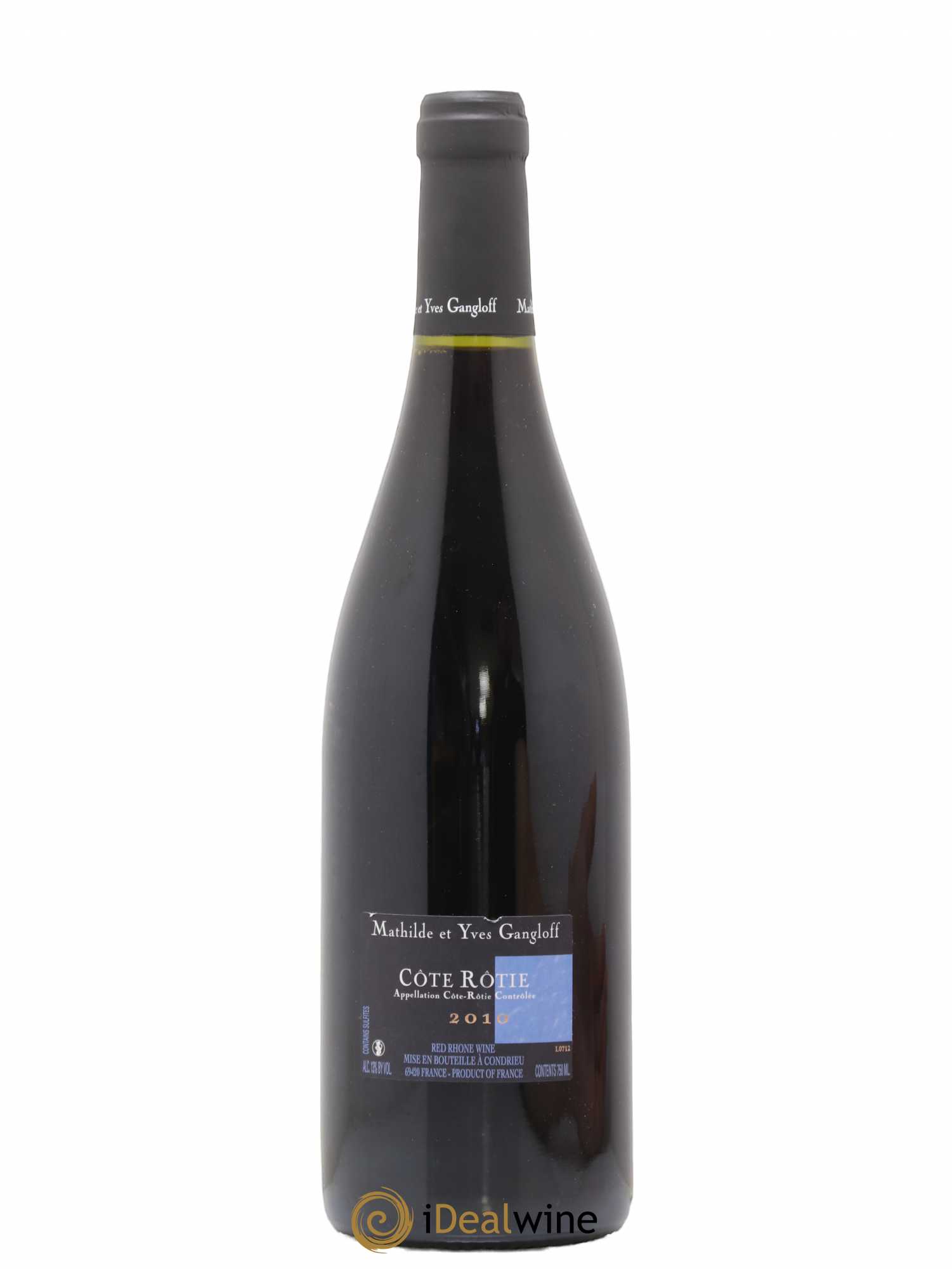 Côte-Rôtie La Barbarine Gangloff (Domaine) 2010 - Lot de 1 bouteille - 1