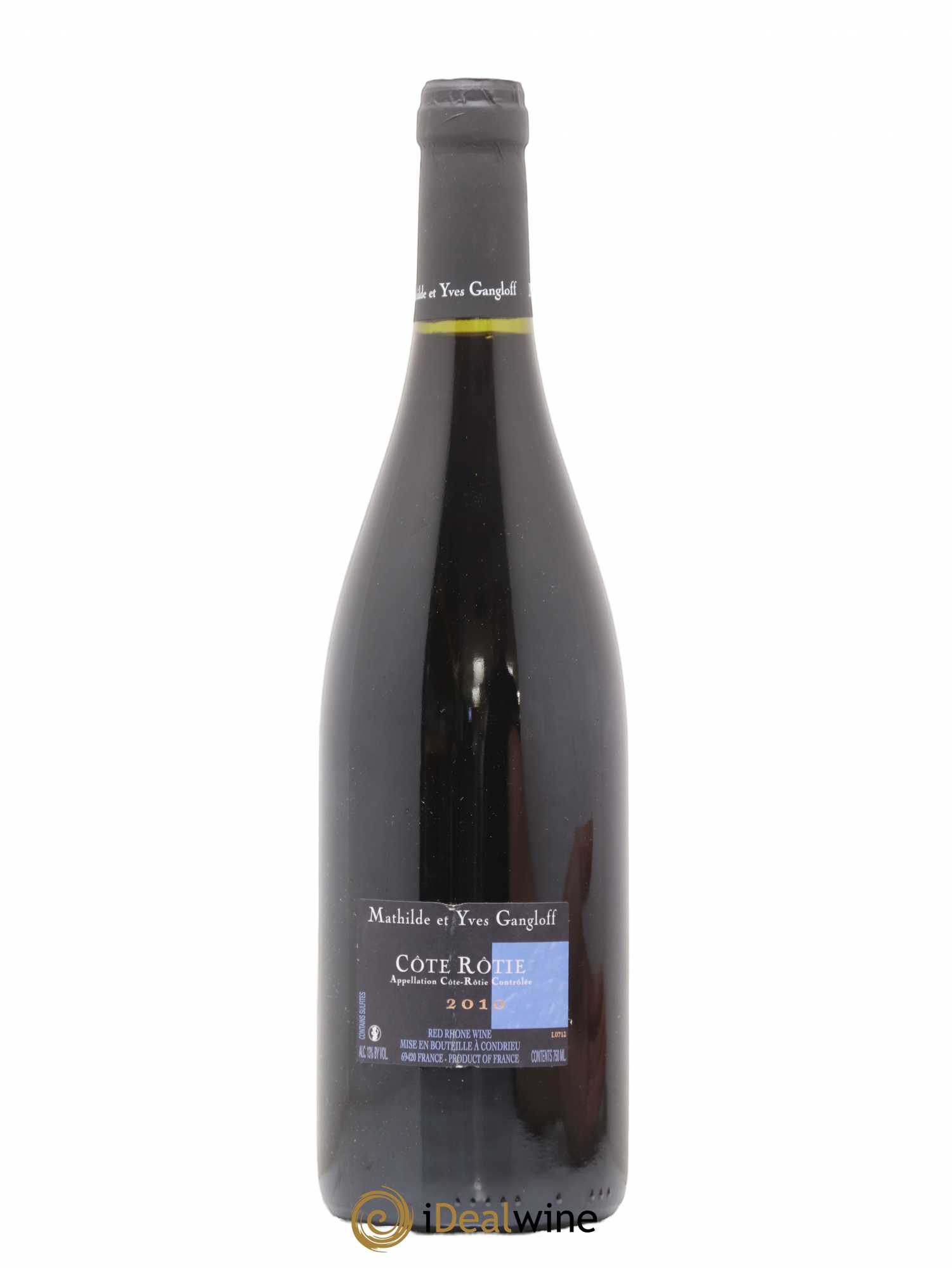 Côte-Rôtie La Barbarine Gangloff (Domaine) 2010 - Lot de 1 bouteille - 1