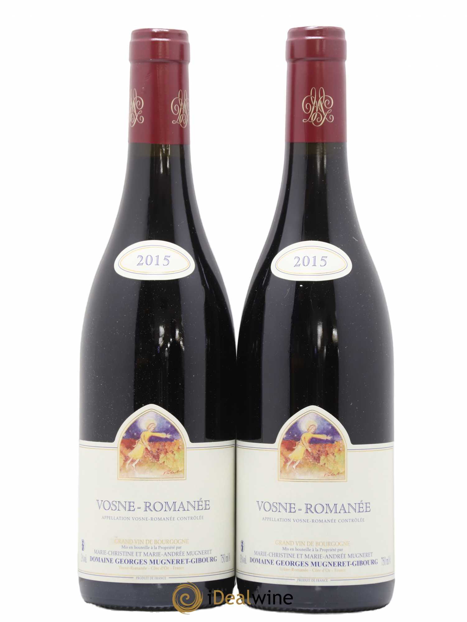 Vosne-Romanée Mugneret-Gibourg (Domaine) 2015 - Lot de 2 bouteilles - 0