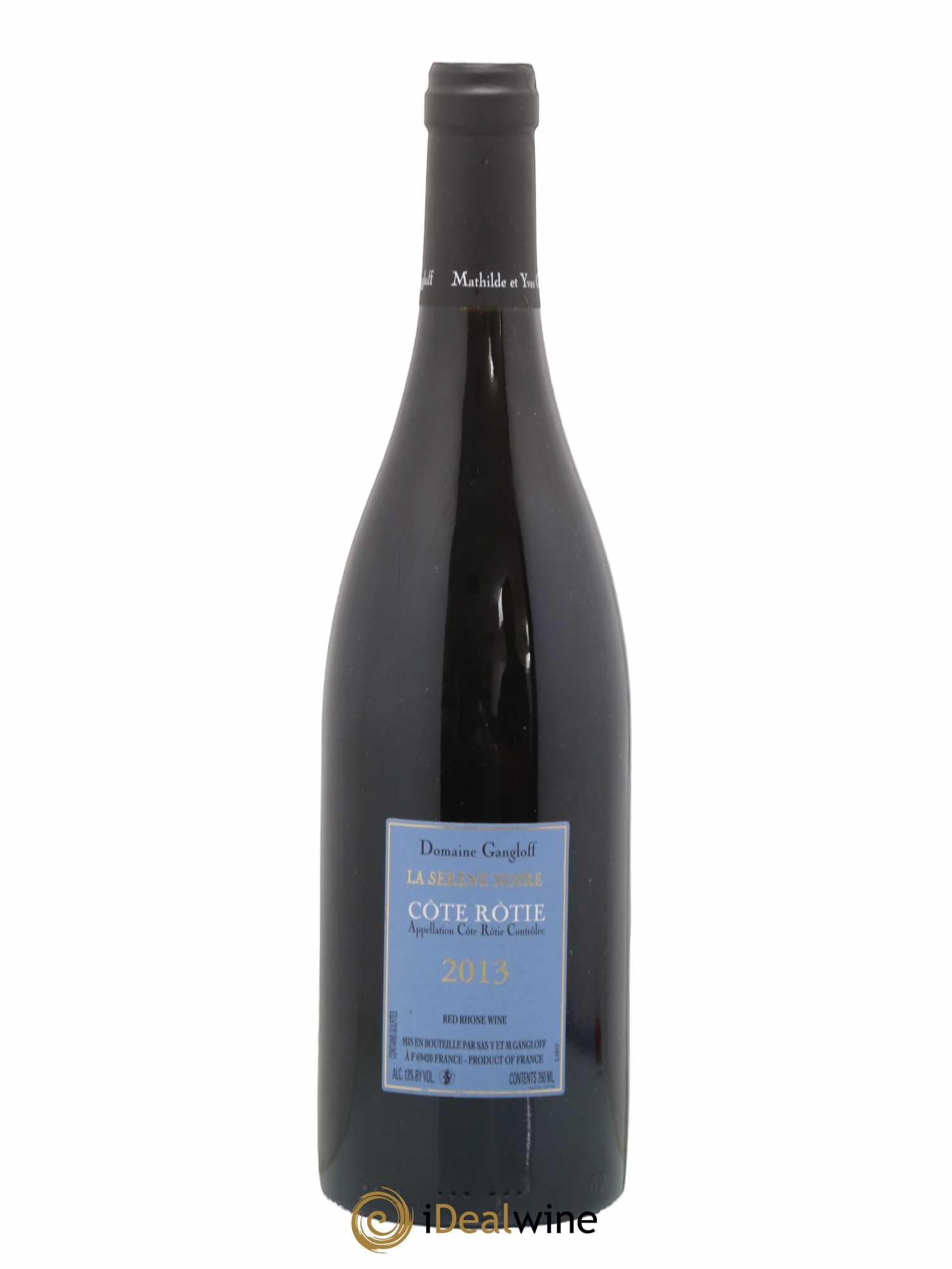 Côte-Rôtie La Sereine Noire Gangloff (Domaine) 2013 - Lot de 1 bouteille - 1