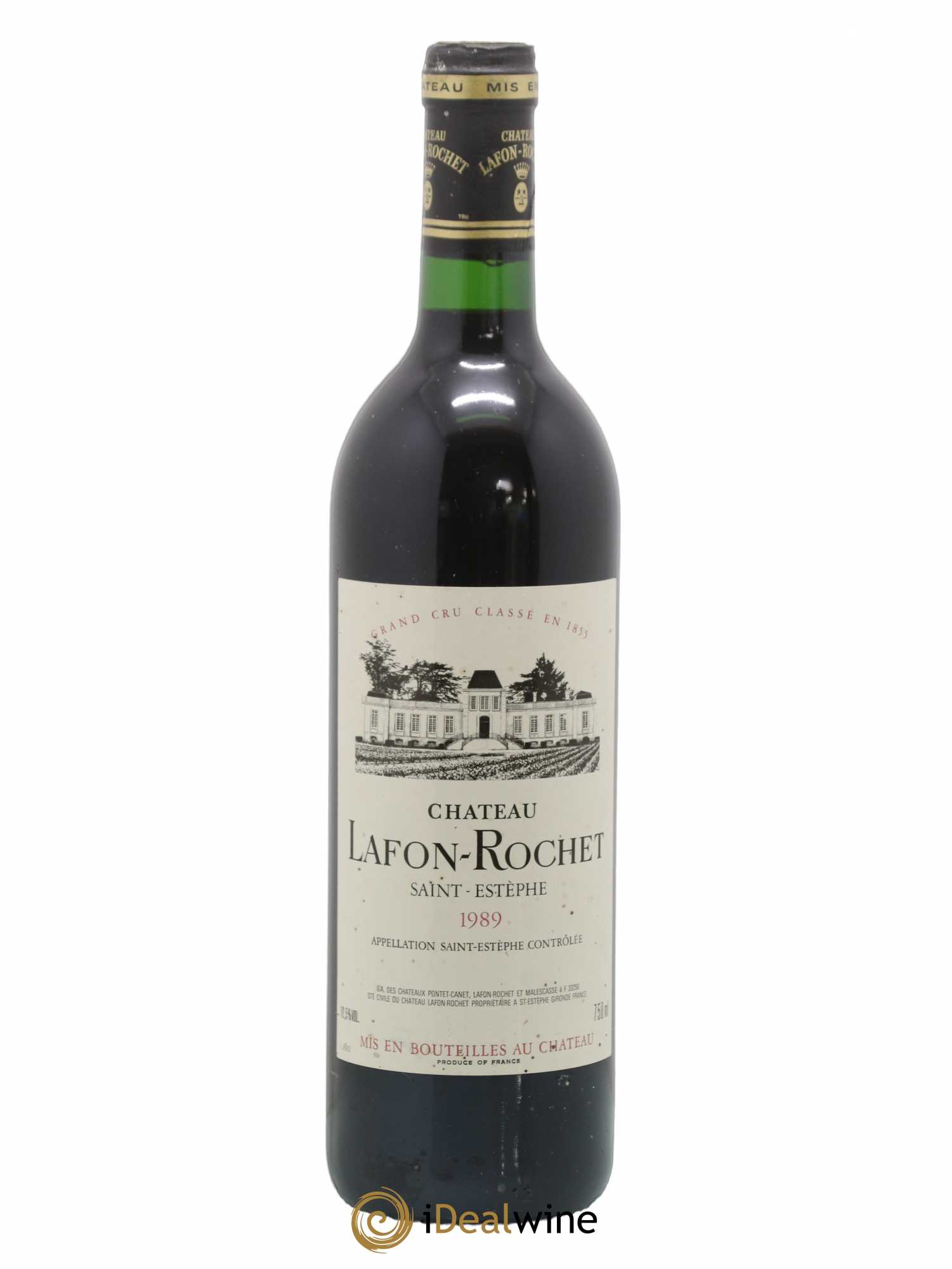 Château Lafon Rochet 4ème Grand Cru Classé 1989 - Lot de 1 bouteille - 0