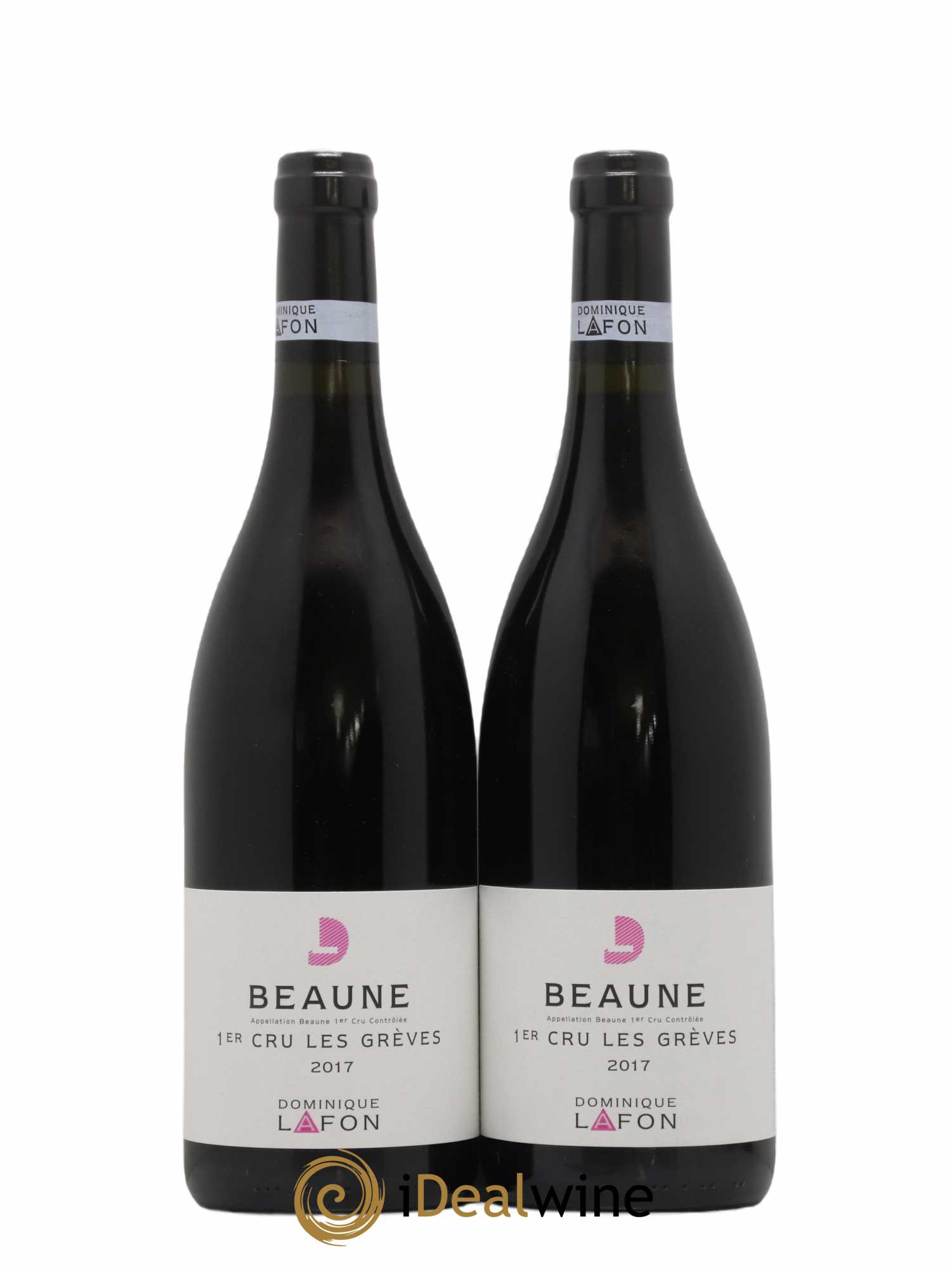 Beaune 1er Cru Grèves Dominique Lafon 2017 - Lot de 2 bouteilles - 0