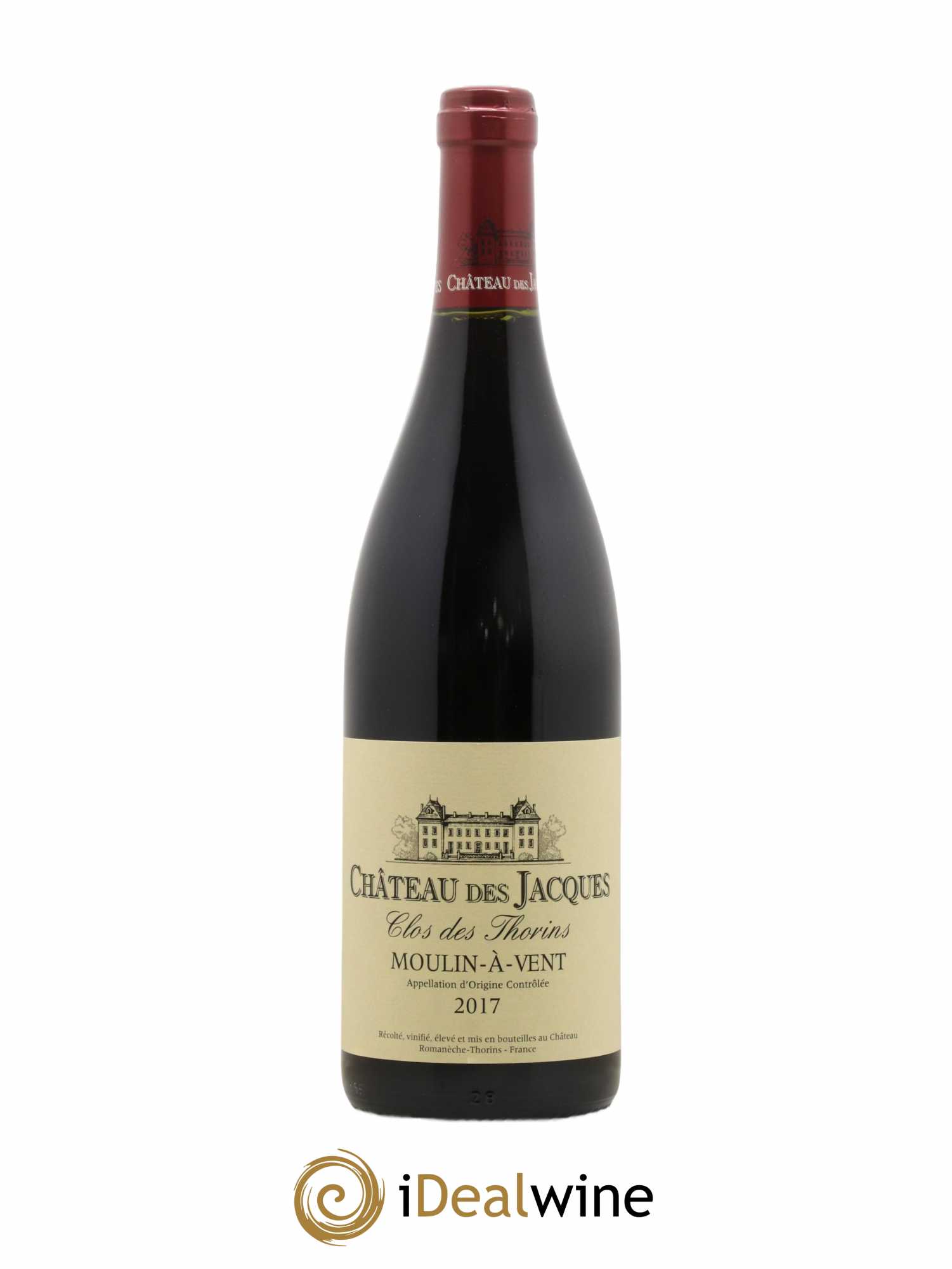 Moulin-à-Vent Clos des Thorins Château des Jacques 2017 - Lot de 1 bouteille - 0