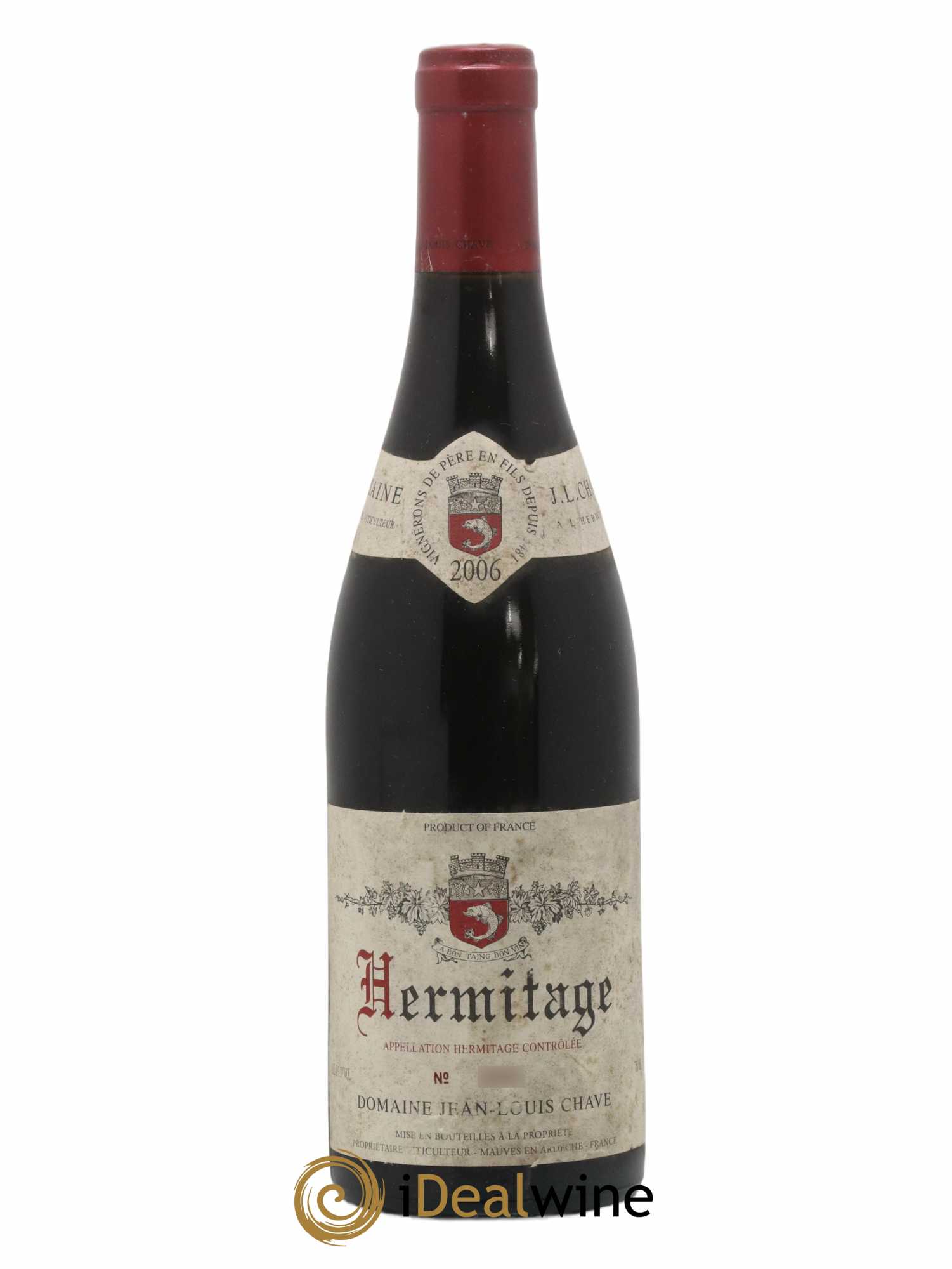 Hermitage Jean-Louis Chave 2006 - Lot de 1 bouteille - 0
