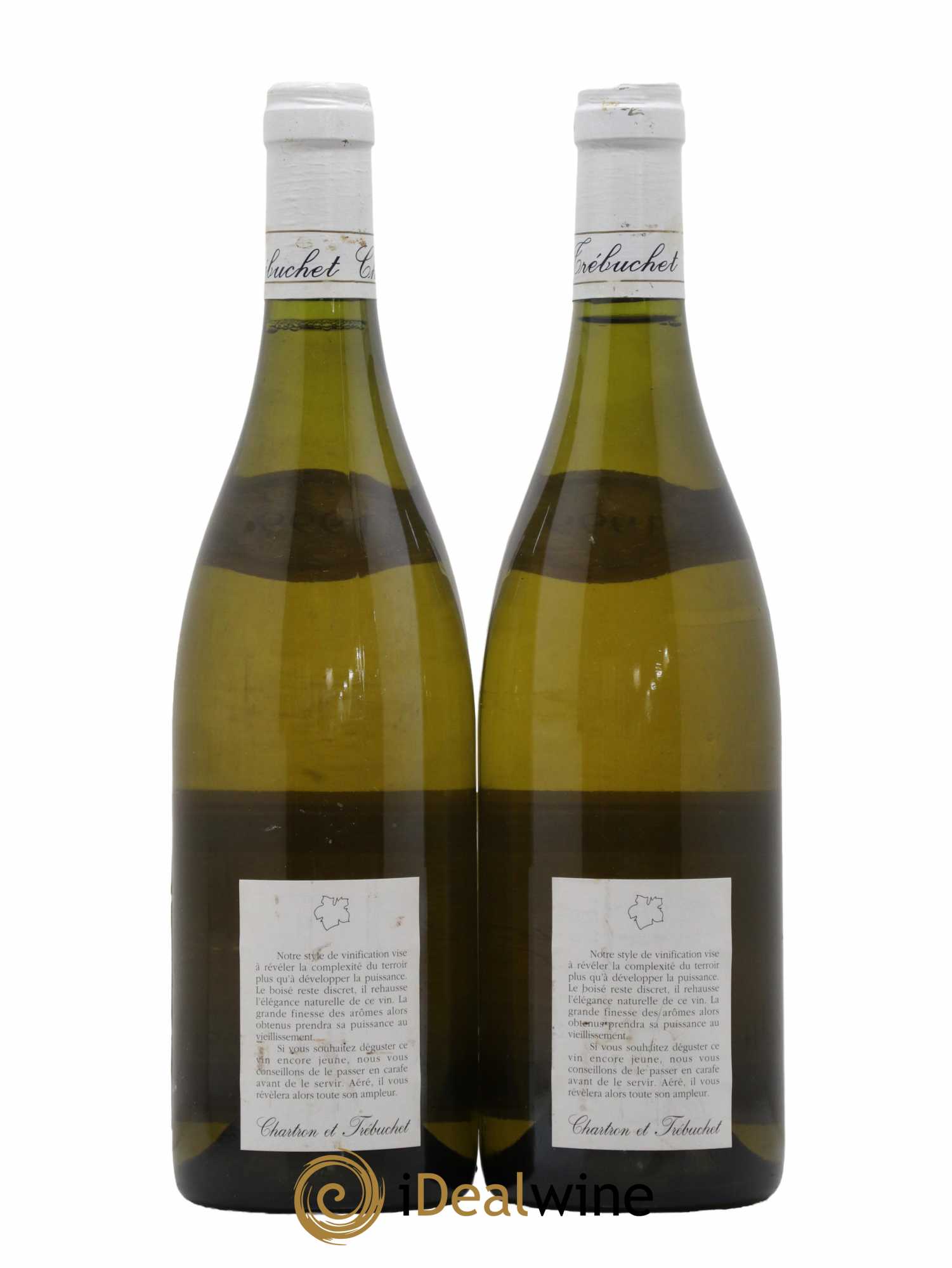 Montrachet Grand Cru Chartron et Trébuchet - 1999 - Lot of 2 bottles - 1