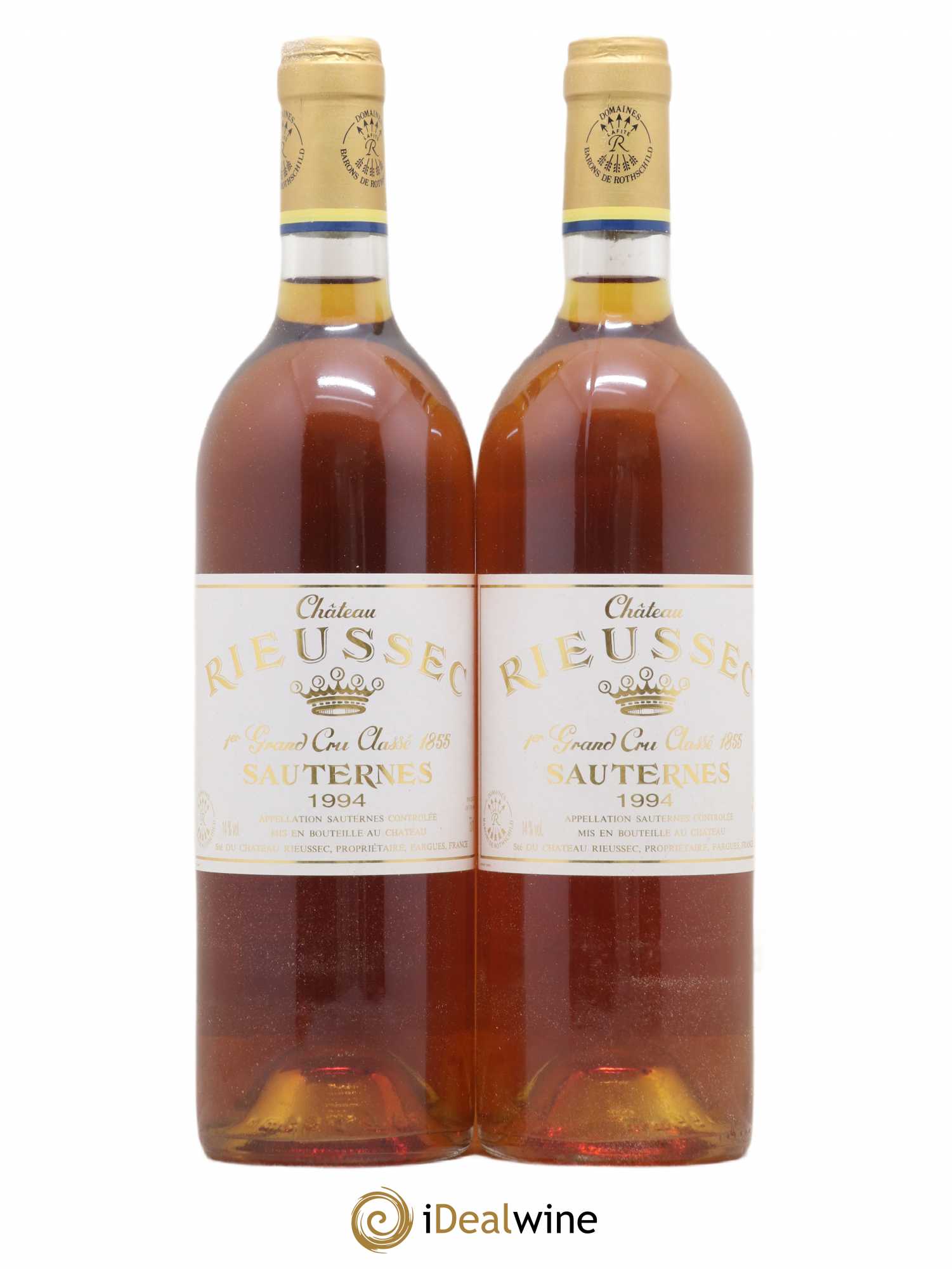 Château Rieussec 1er Grand Cru Classé (senza prezzo di riserva) 1994 - Lotto di 2 bottiglie - 0