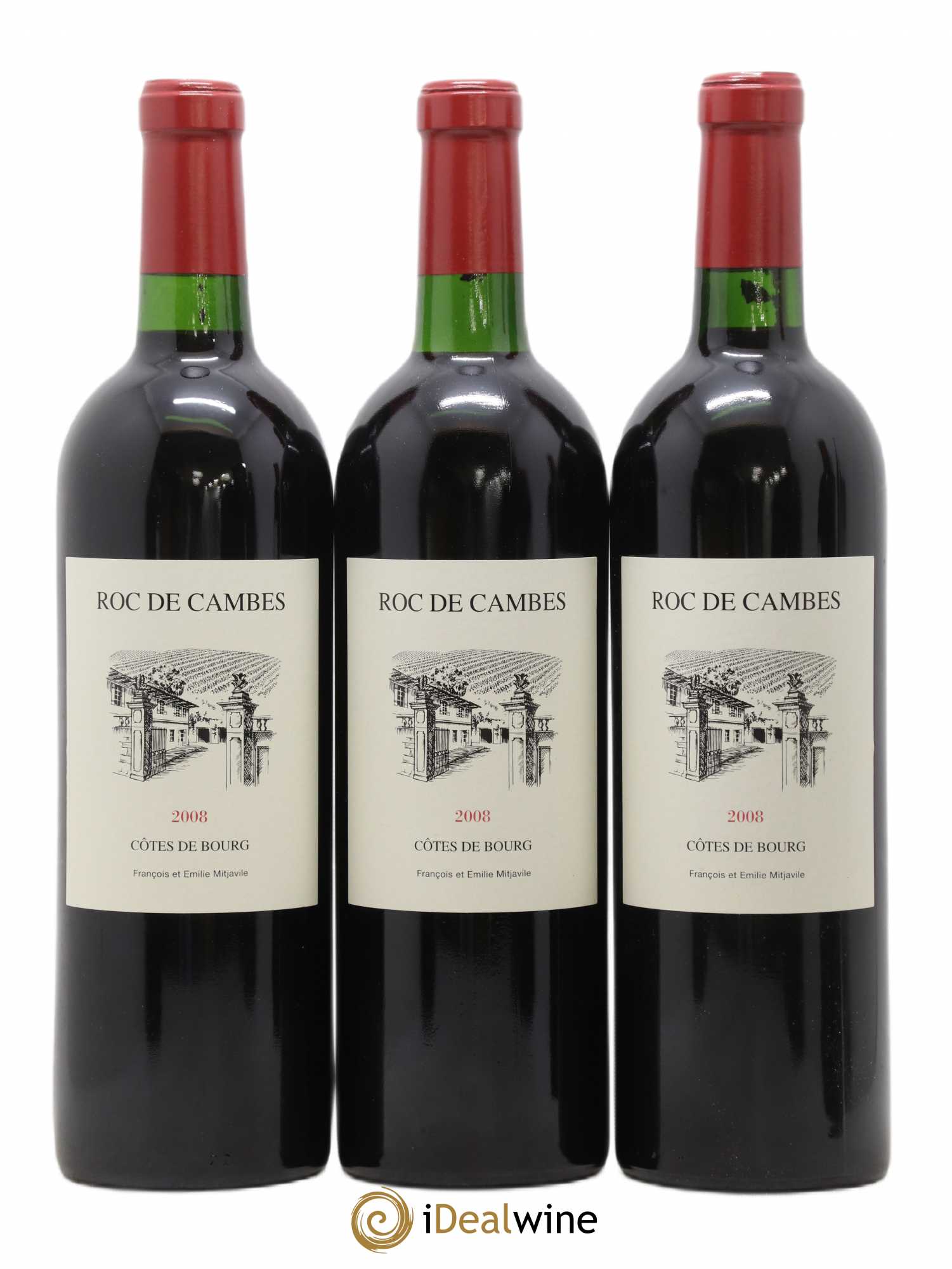 Roc de Cambes (sans prix de réserve) 2008 - Lot de 6 bouteilles - 2