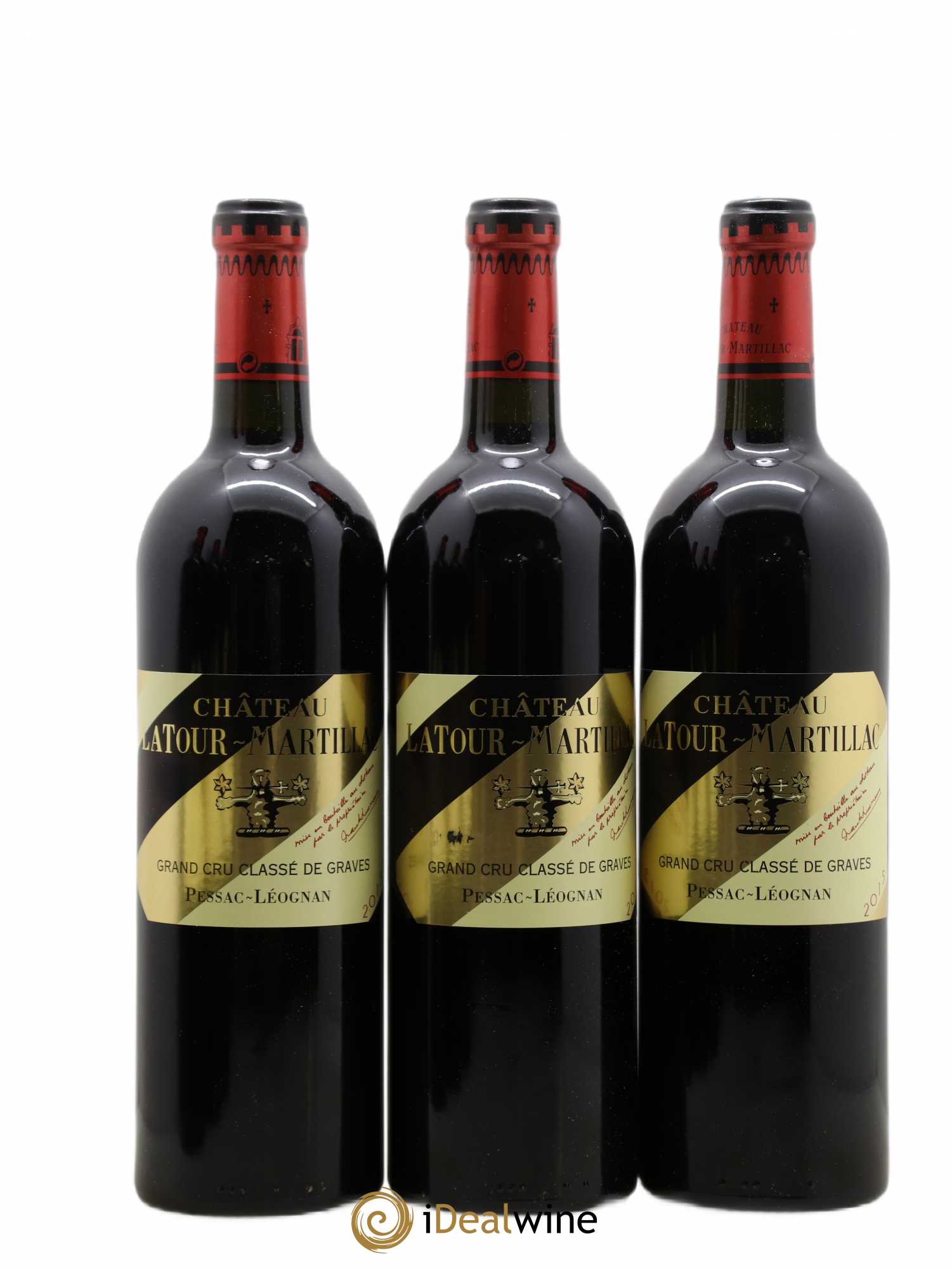 Château Latour-Martillac Cru Classé de Graves (sans prix de réserve) 2015 - Lot de 6 bouteilles - 1