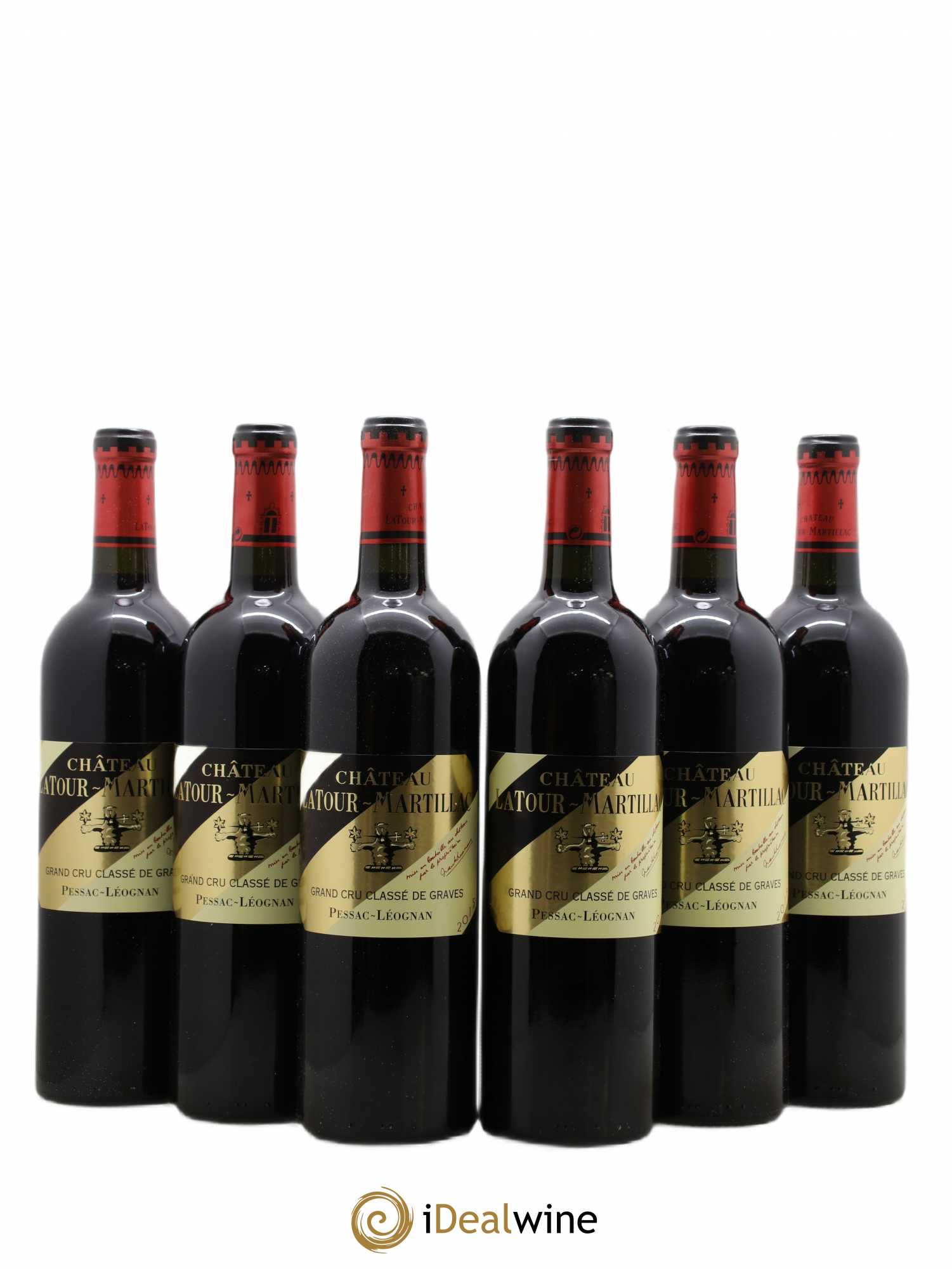 Château Latour-Martillac Cru Classé de Graves (sans prix de réserve) 2015 - Lot de 6 bouteilles - 0