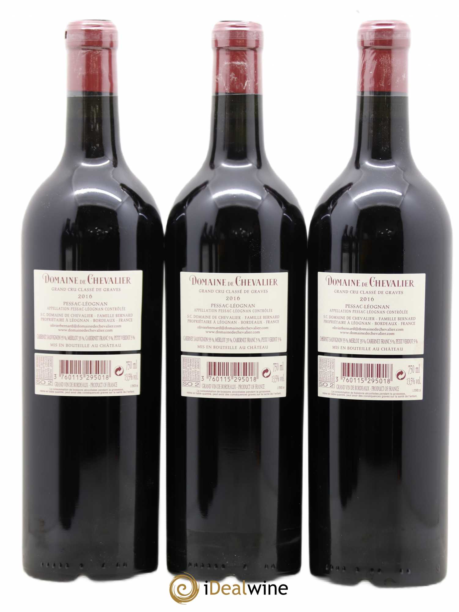 Domaine de Chevalier Cru Classé de Graves 2016 - Lot de 6 bouteilles - 2