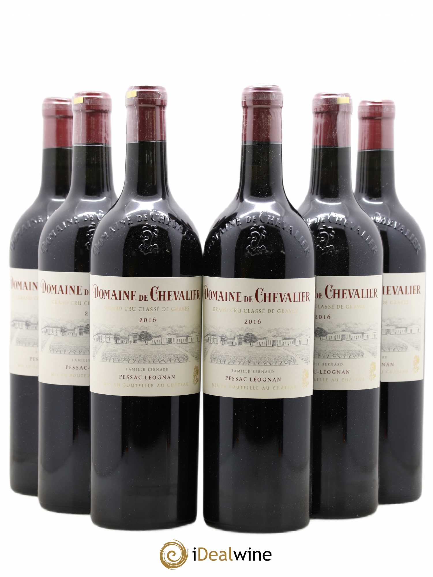 Domaine de Chevalier Cru Classé de Graves 2016 - Lot de 6 bouteilles - 0