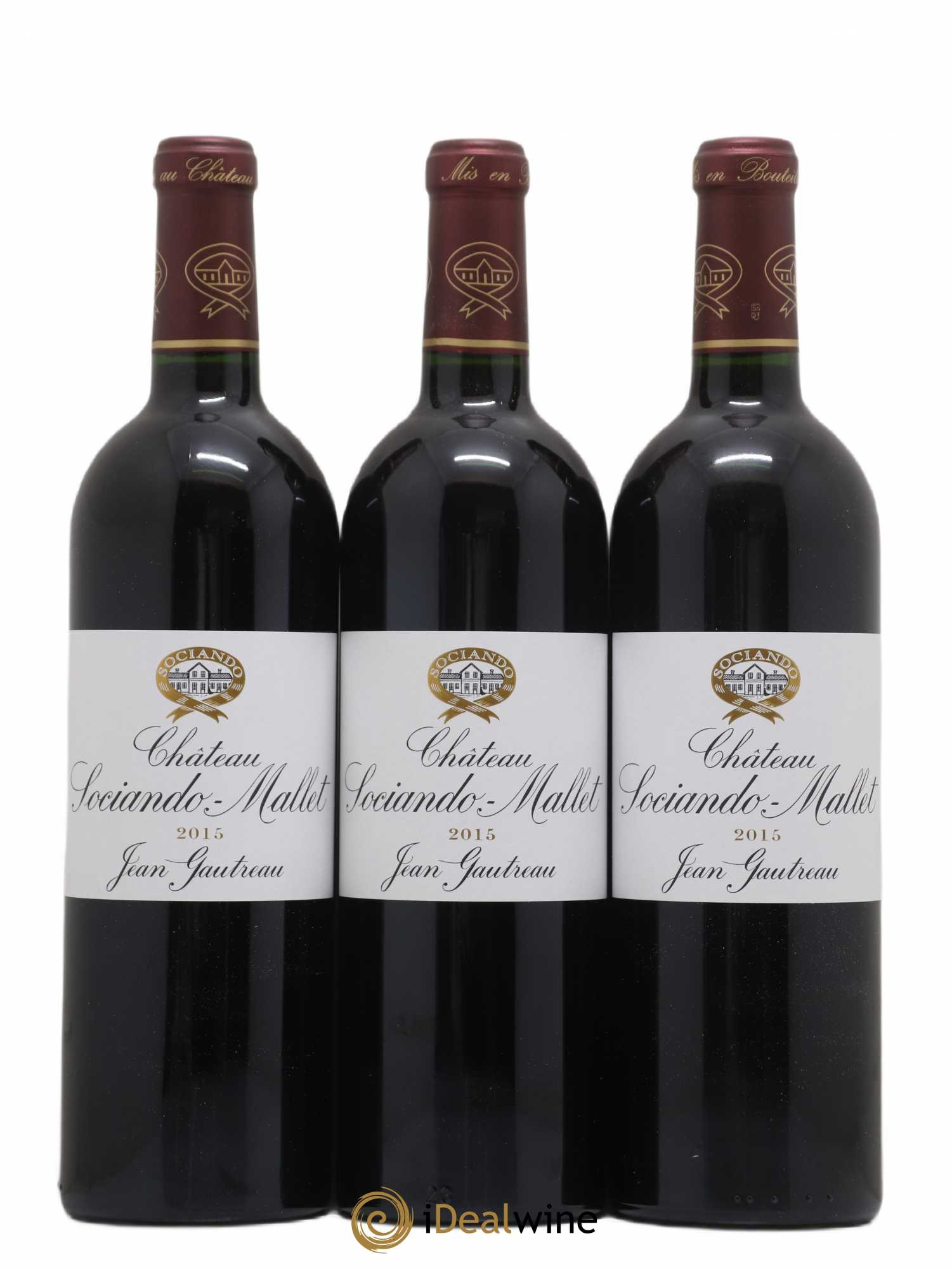 Château Sociando Mallet 2015 - Lot de 12 bouteilles - 3