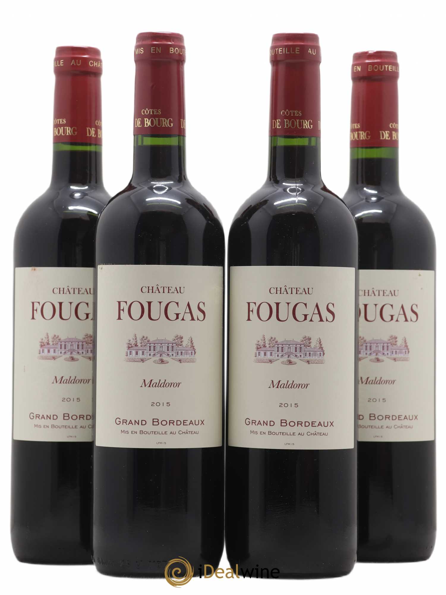 Château Fougas Maldoror (sans prix de réserve) 2015 - Lot de 4 bouteilles - 0