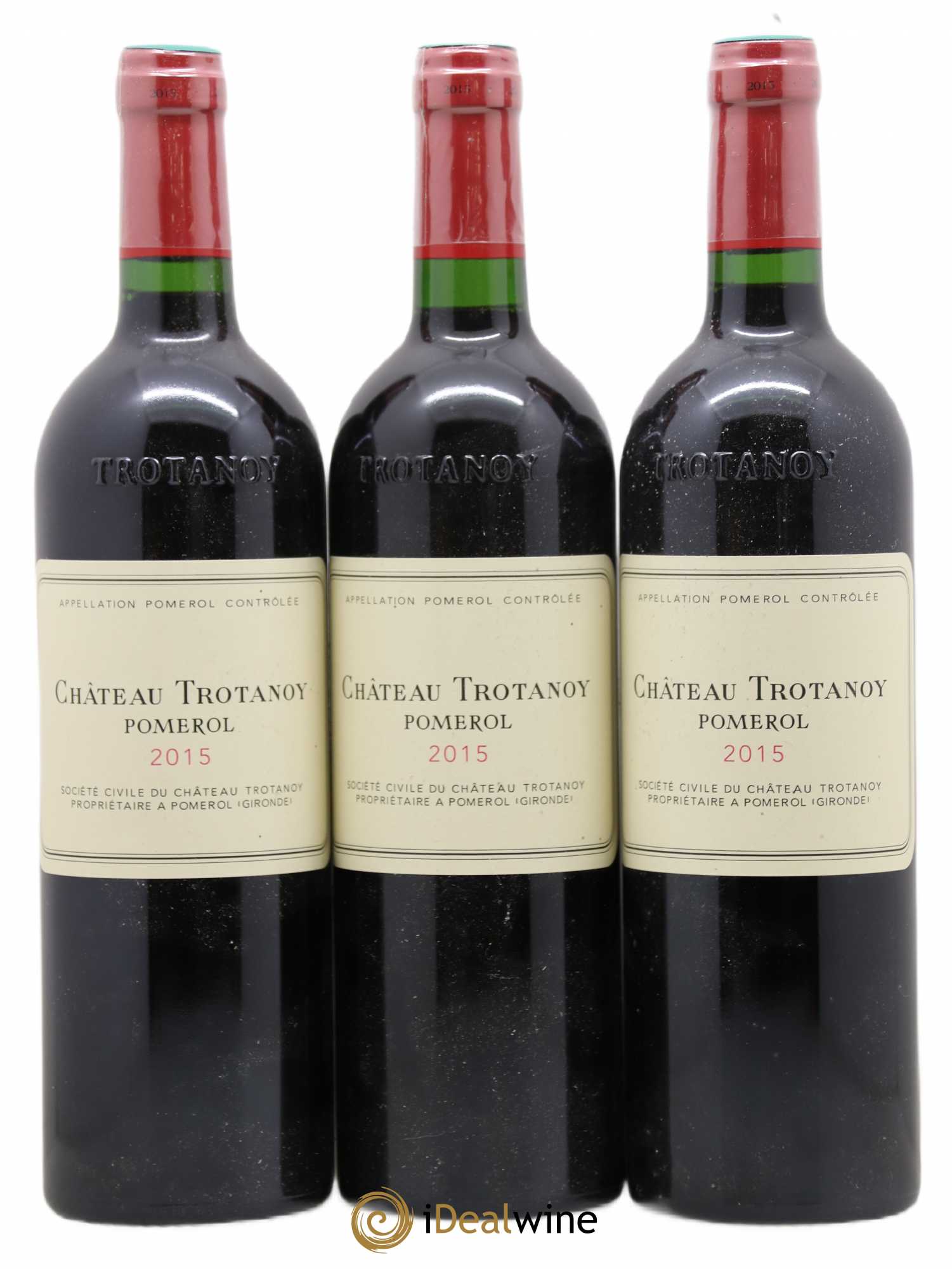 Château Trotanoy 2015 - Lot de 3 bouteilles - 0