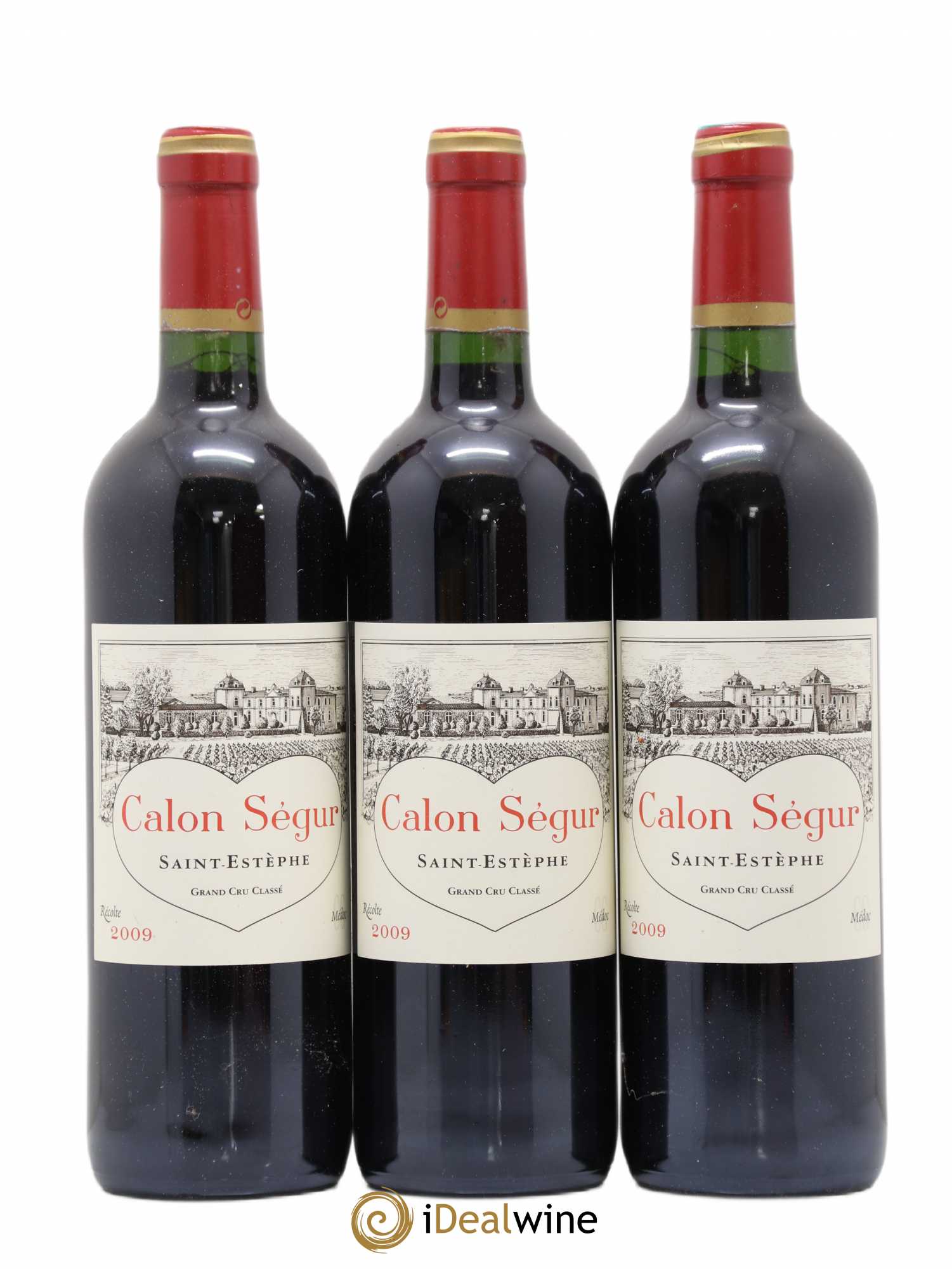 Château Calon Ségur 3ème Grand Cru Classé (sans prix de réserve) 2009 - Lot de 3 bouteilles - 0