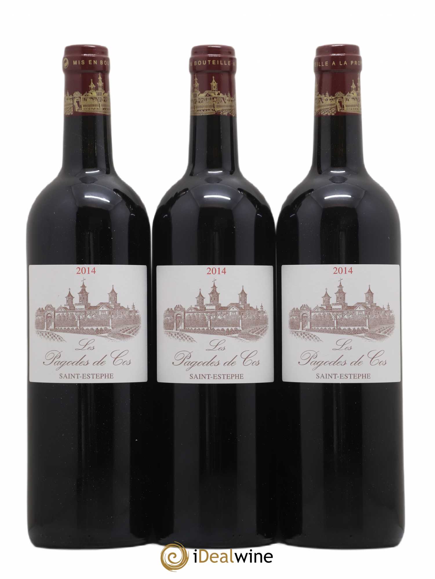Les Pagodes de Cos Second Vin (sans prix de réserve) 2014 - Lot de 6 bouteilles - 1