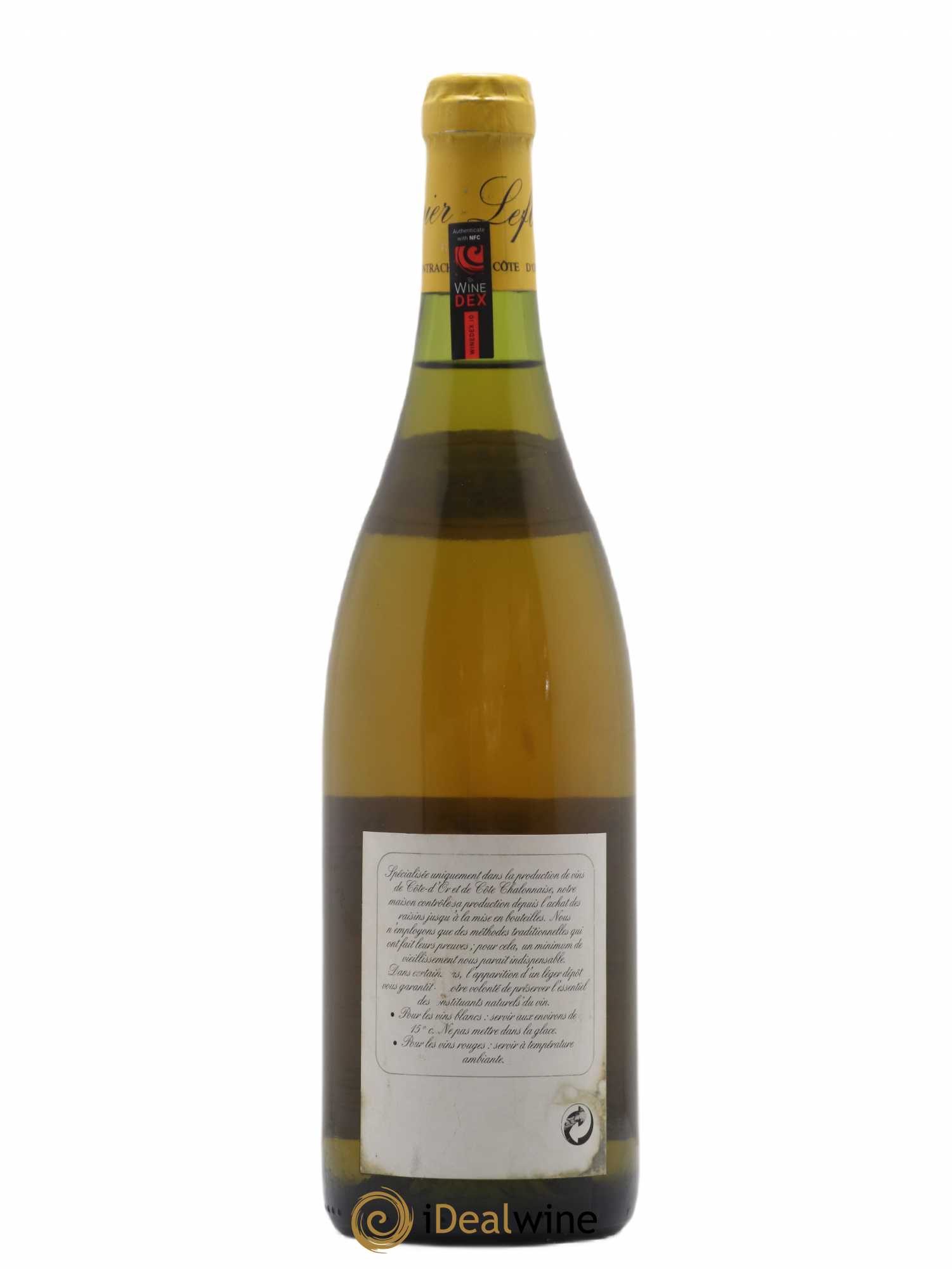 Bienvenues-Bâtard-Montrachet Grand Cru Olivier Leflaive (sans prix de réserve) 1992 - Lot de 1 bouteille - 1