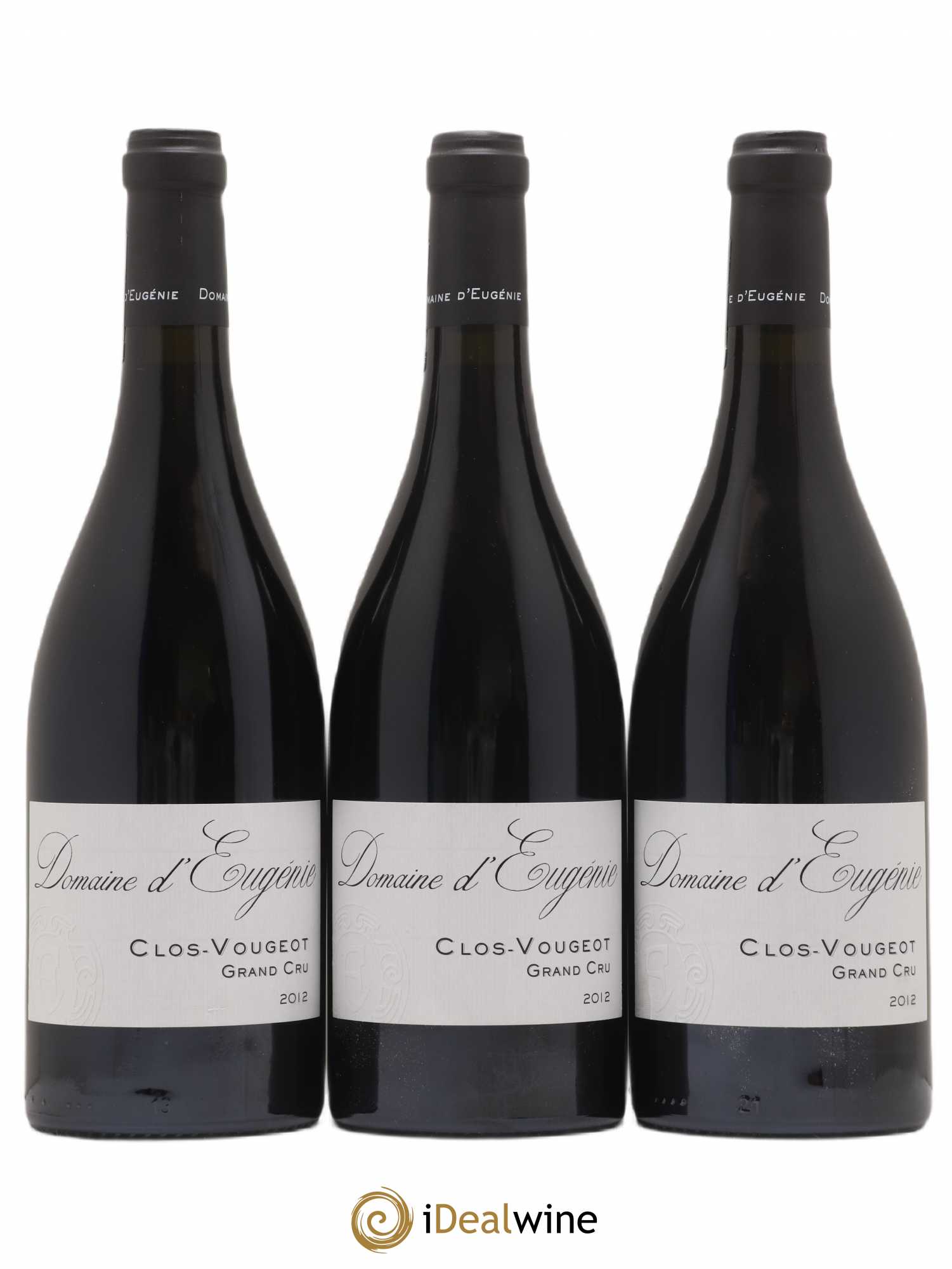Clos de Vougeot Grand Cru Domaine René Engel - Domaine Eugénie 2012 - Lot de 3 bouteilles - 0