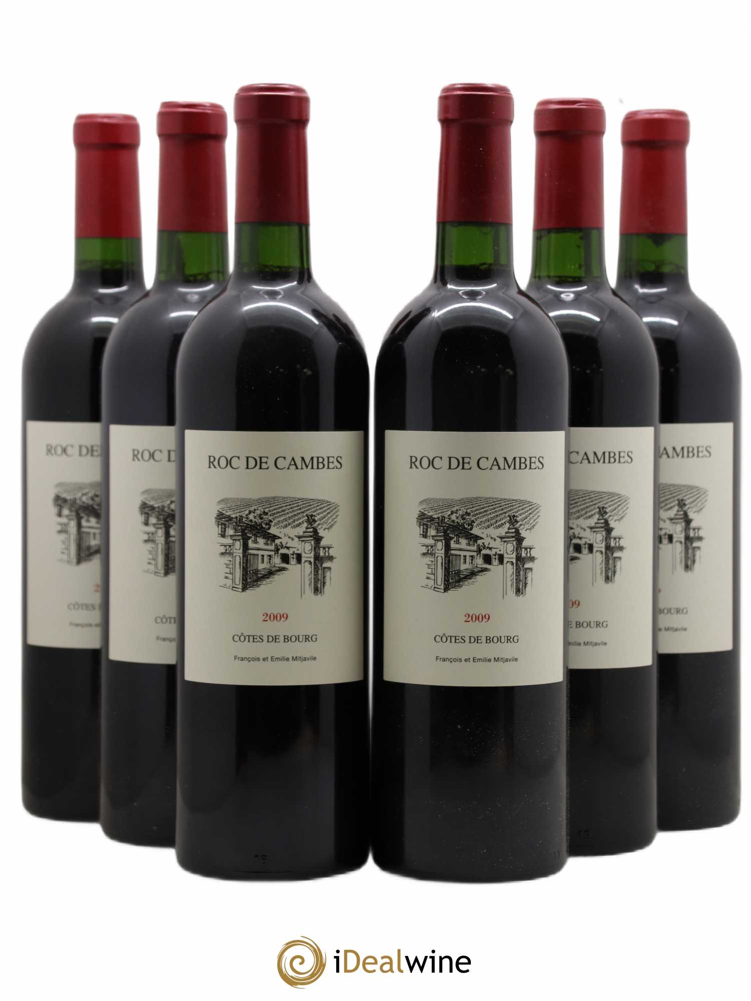 Roc de Cambes (sans prix de réserve) 2009 - Lot de 6 bouteilles - 0