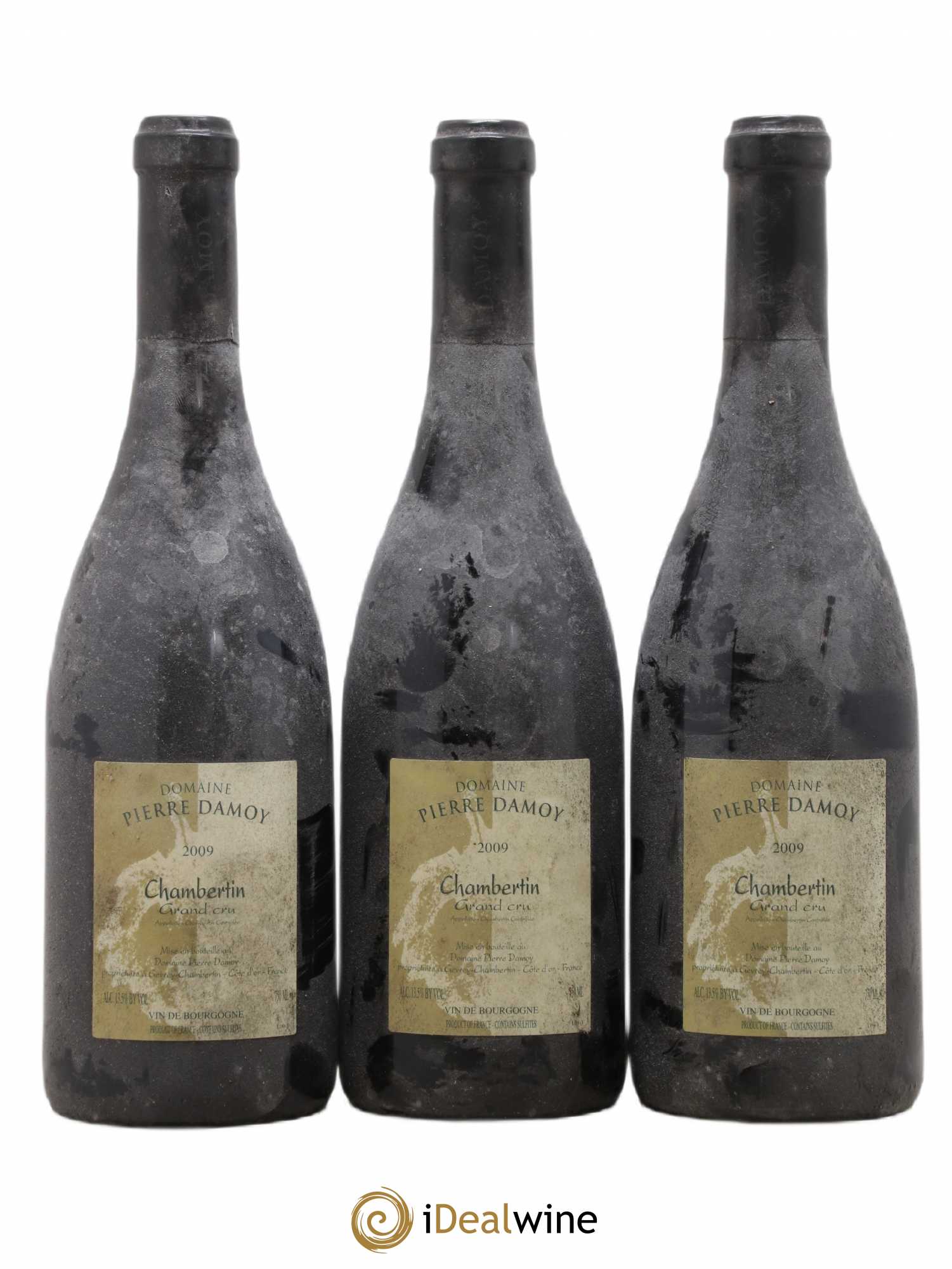 Chambertin Grand Cru Pierre Damoy 2009 - Lot de 3 bouteilles - 0