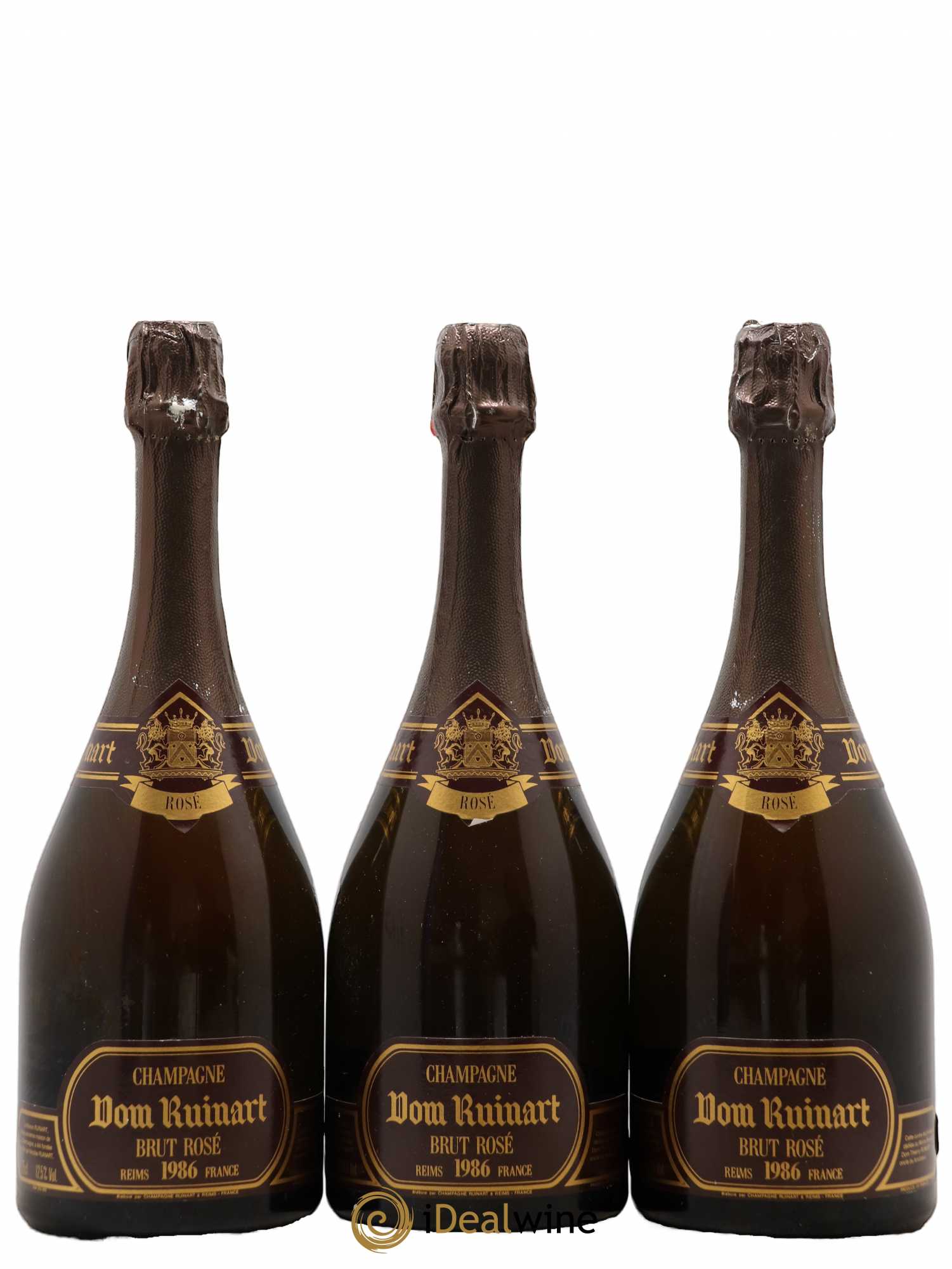 Dom Ruinart Brut Ruinart 1986 - Lot de 3 bouteilles - 0