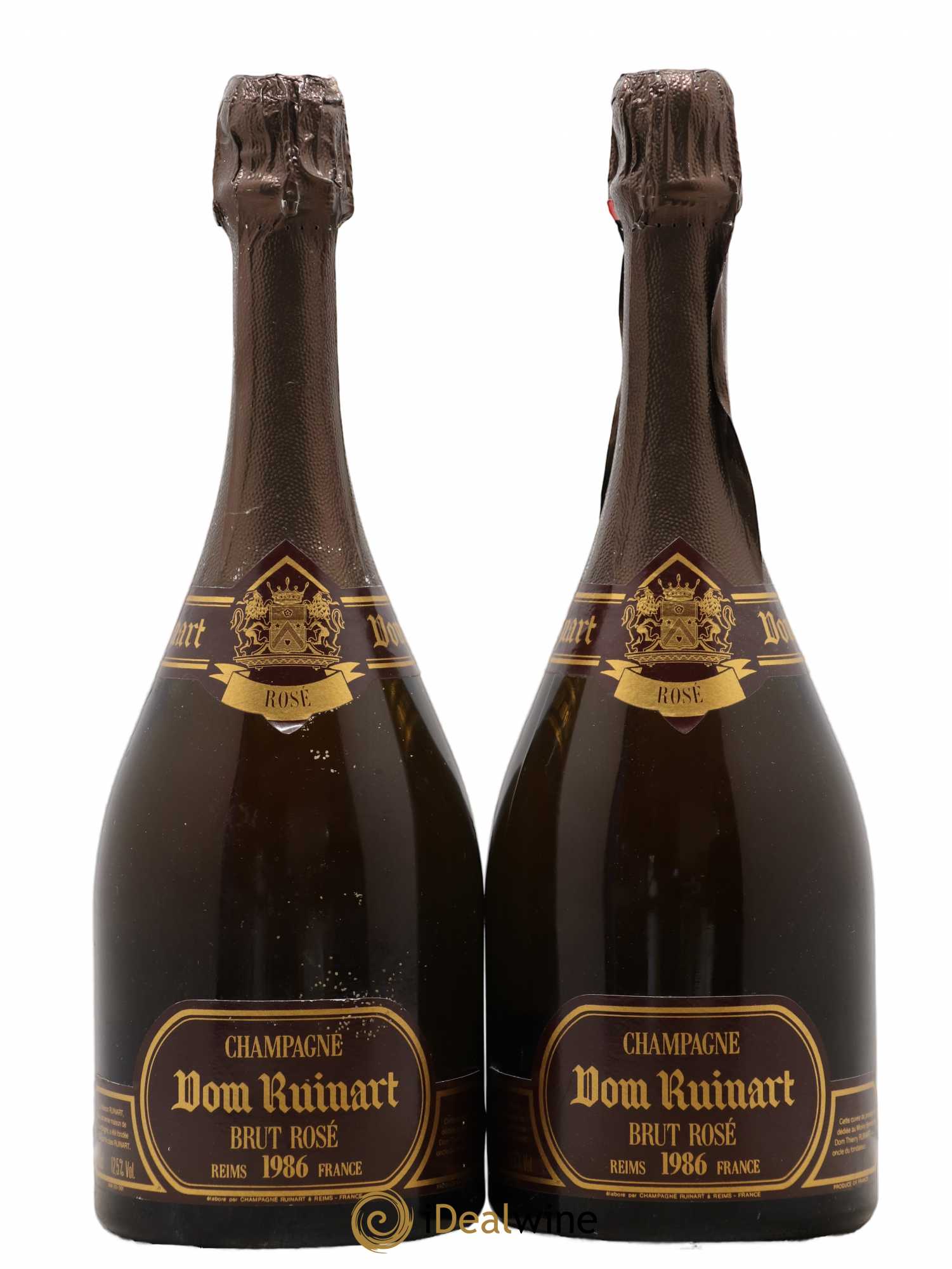 Dom Ruinart Brut Ruinart 1986 - Lot de 2 bouteilles - 0