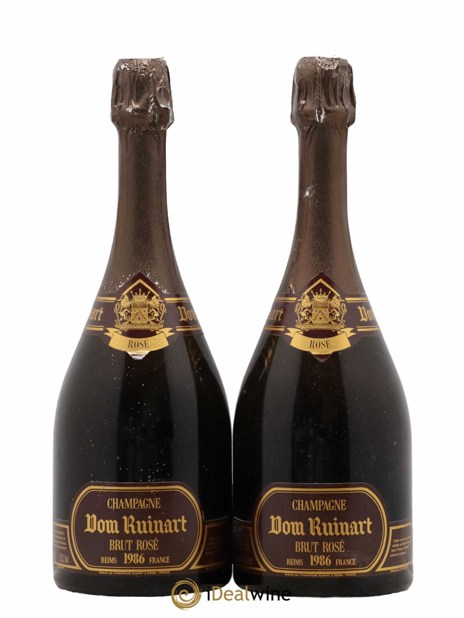 Dom Ruinart Brut Ruinart 1986 - Lot de 2 bouteilles - 0