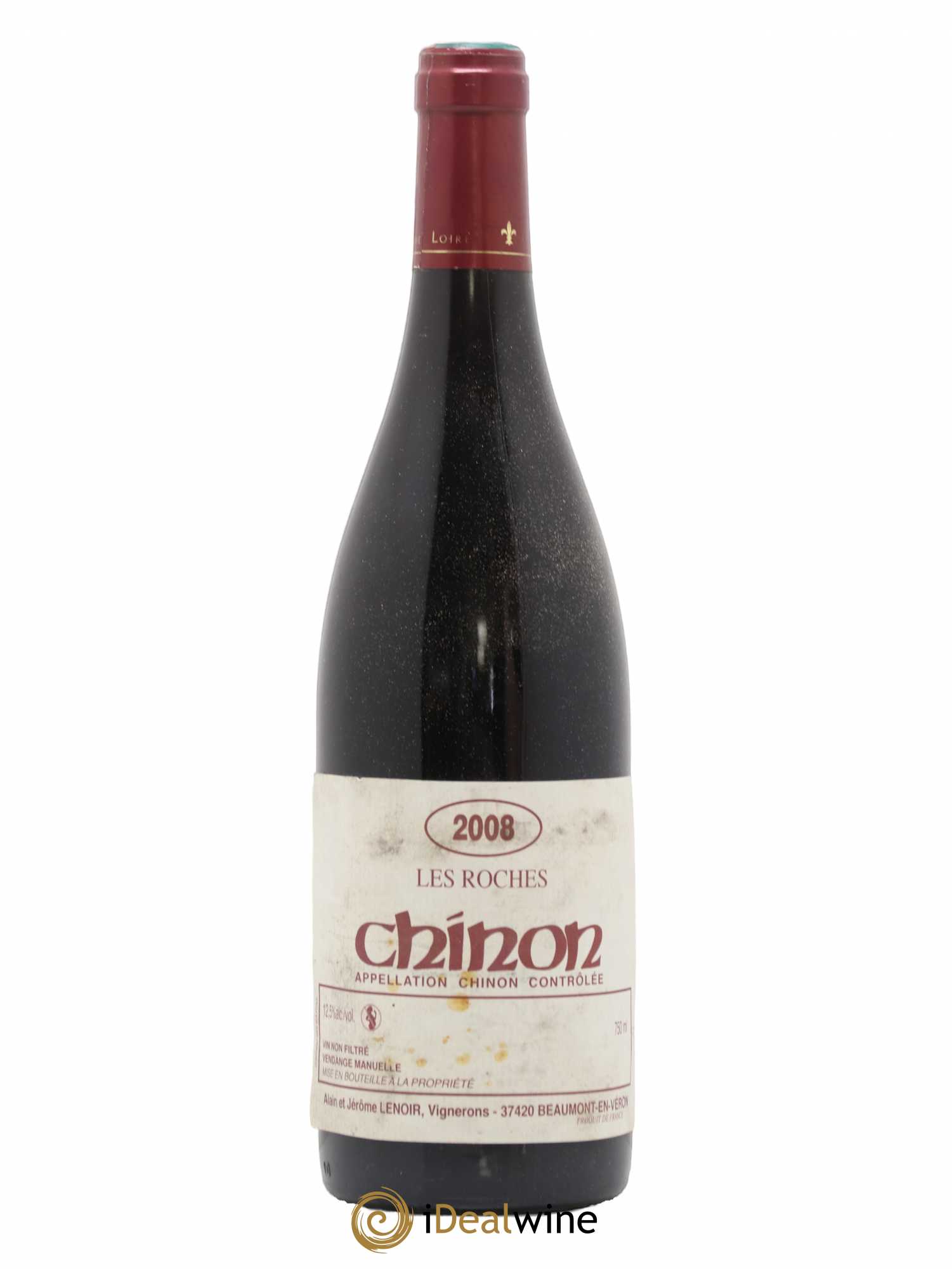 Chinon Les Roches Lenoir (Domaine) (no reserve) 2008 - Lot of 1 bottle - 0