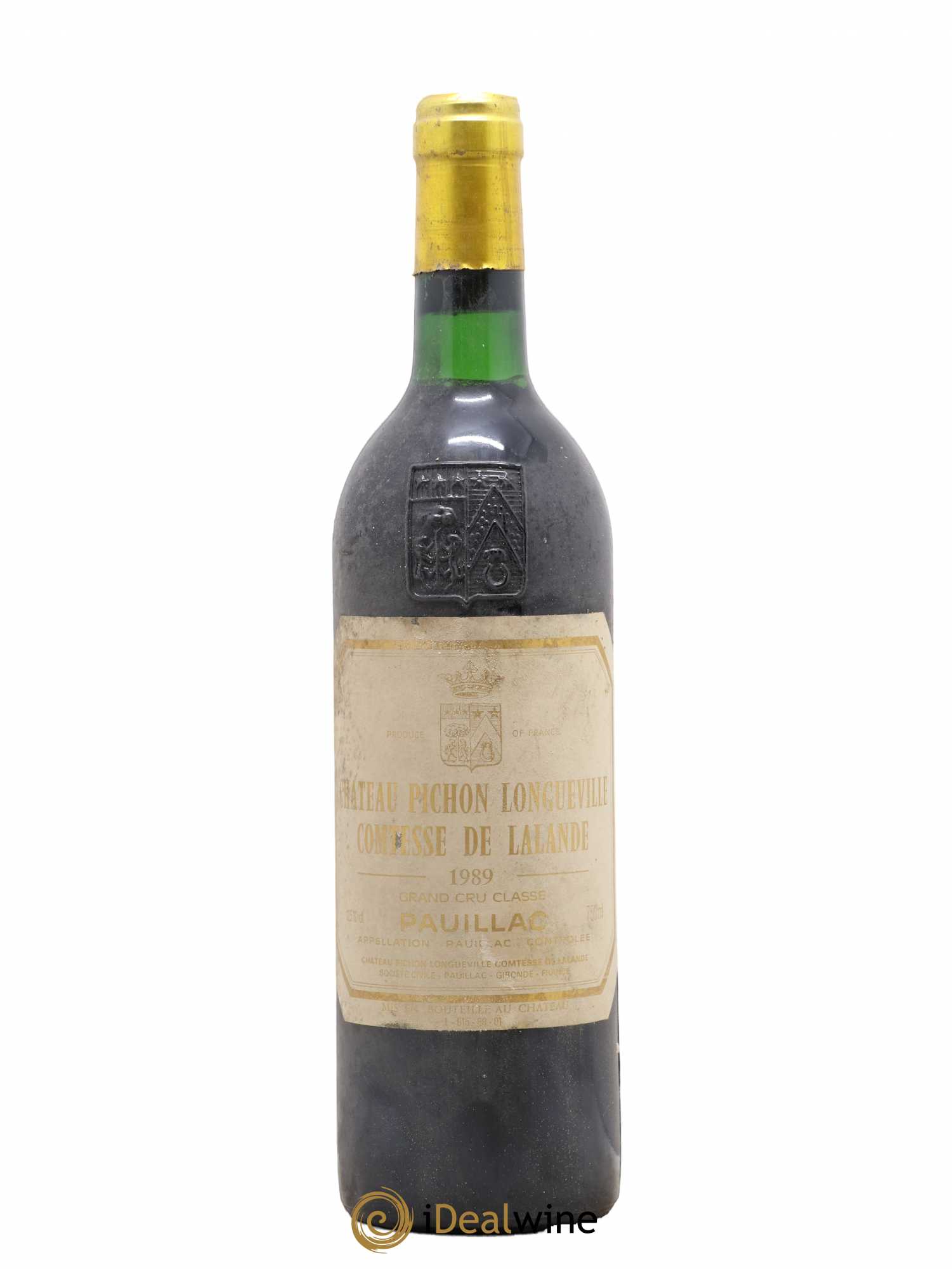Château Pichon Longueville Comtesse de Lalande 2ème Grand Cru Classé (no reserve) 1989 - Lot of 1 bottle - 0