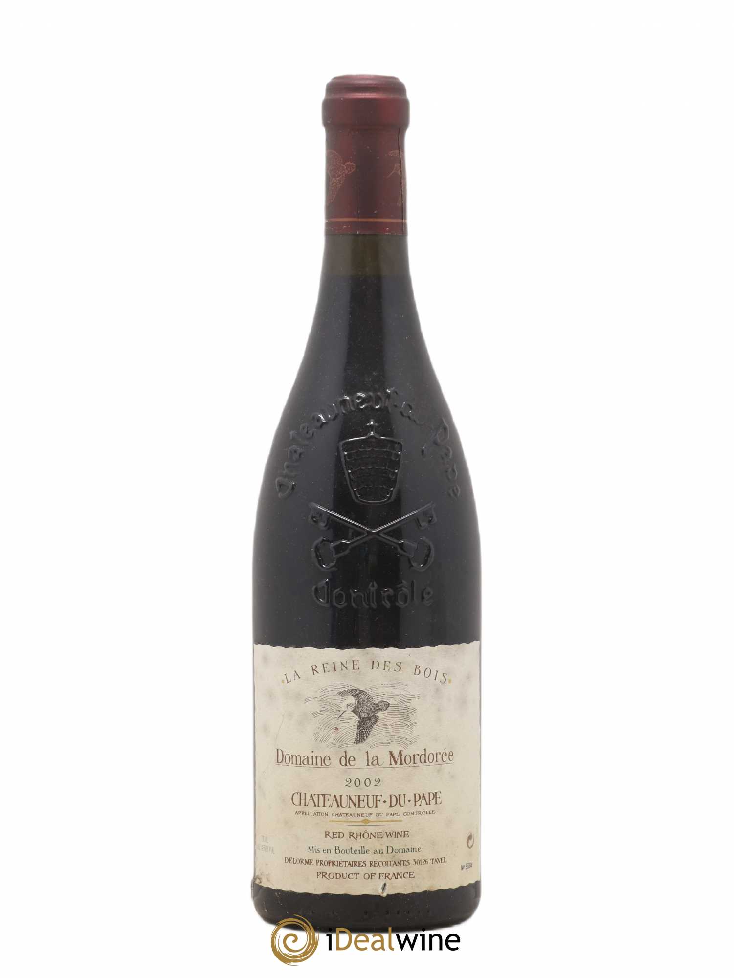 Châteauneuf-du-Pape Cuvée de la Reine des Bois La Mordorée (Domaine de) (sans prix de réserve) 2002 - Lot de 1 bouteille - 0
