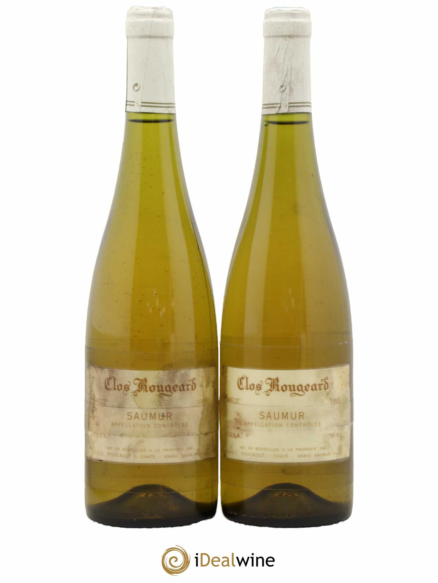 Saumur Brézé Clos Rougeard 1995 - Lot de 2 bouteilles - 0