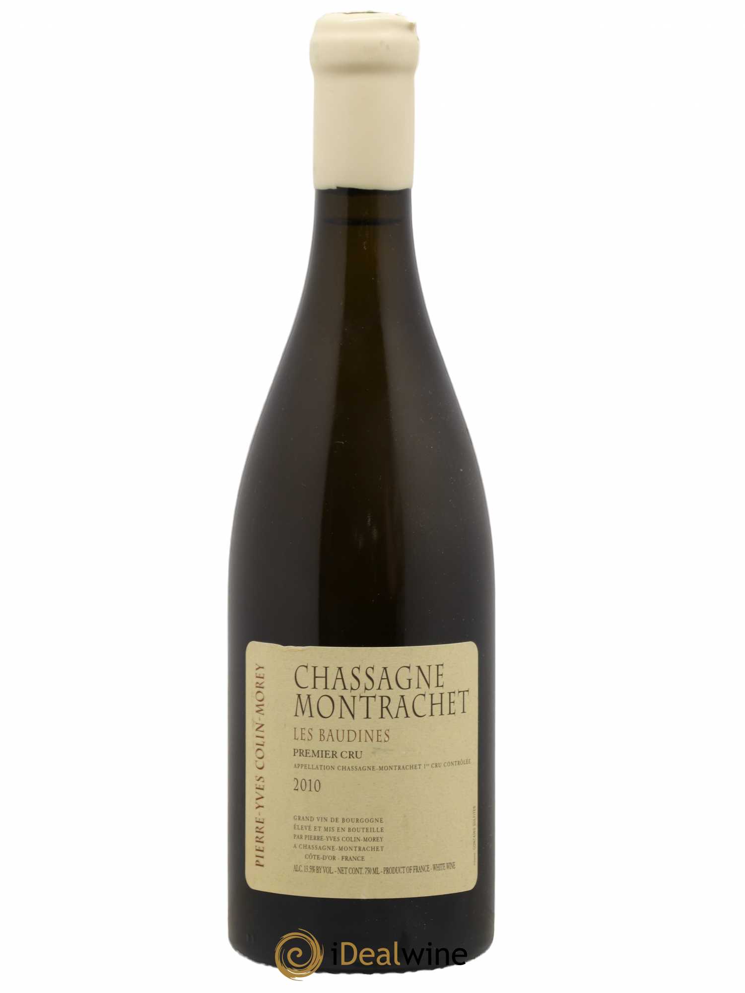Chassagne-Montrachet 1er Cru Les Baudines Pierre-Yves Colin Morey (sans prix de réserve) 2010 - Lot de 1 bouteille - 0