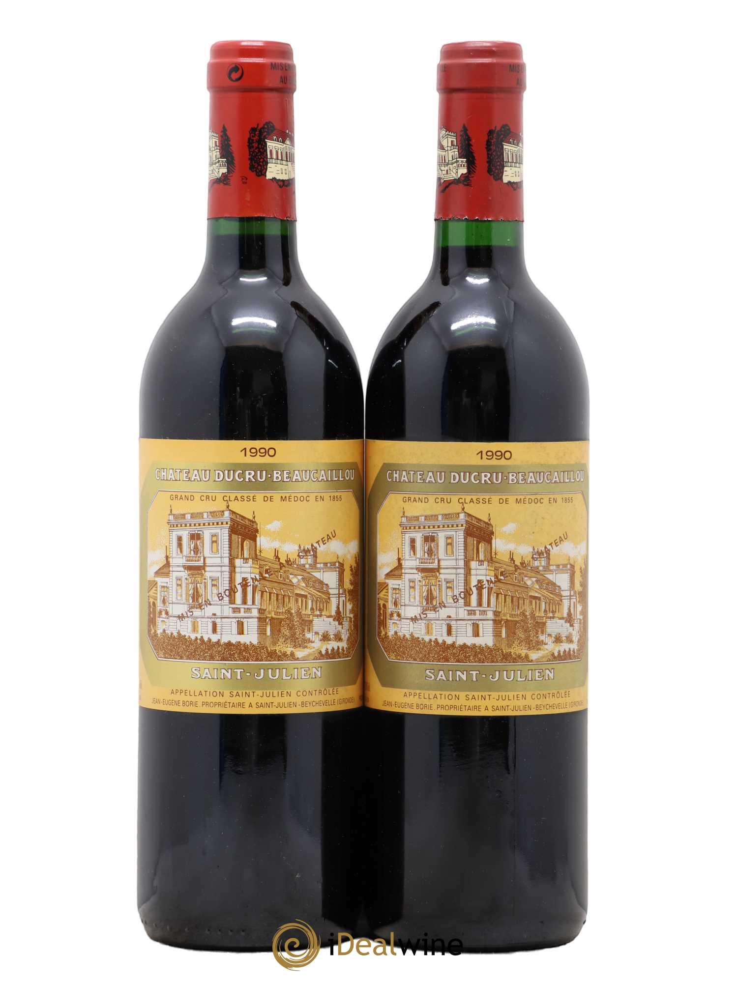 Château Ducru Beaucaillou 2ème Grand Cru Classé 1990 - Lot de 2 bouteilles - 0